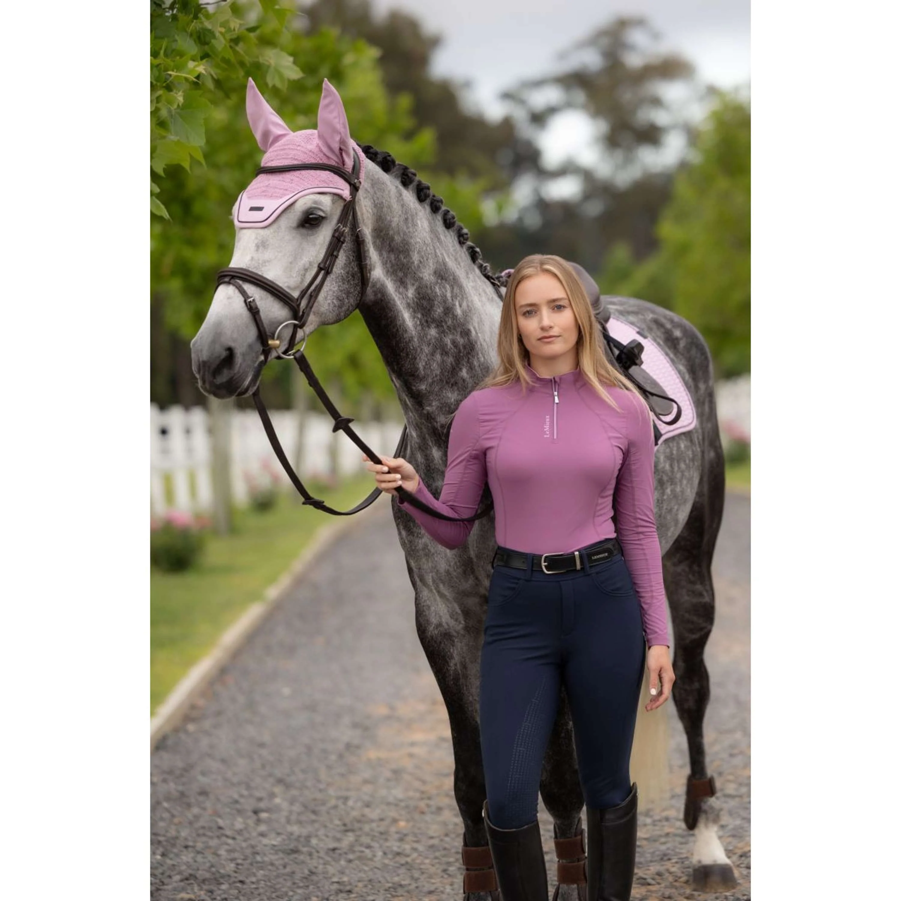 LeMieux Base Layer Classique Mallow - Image 10