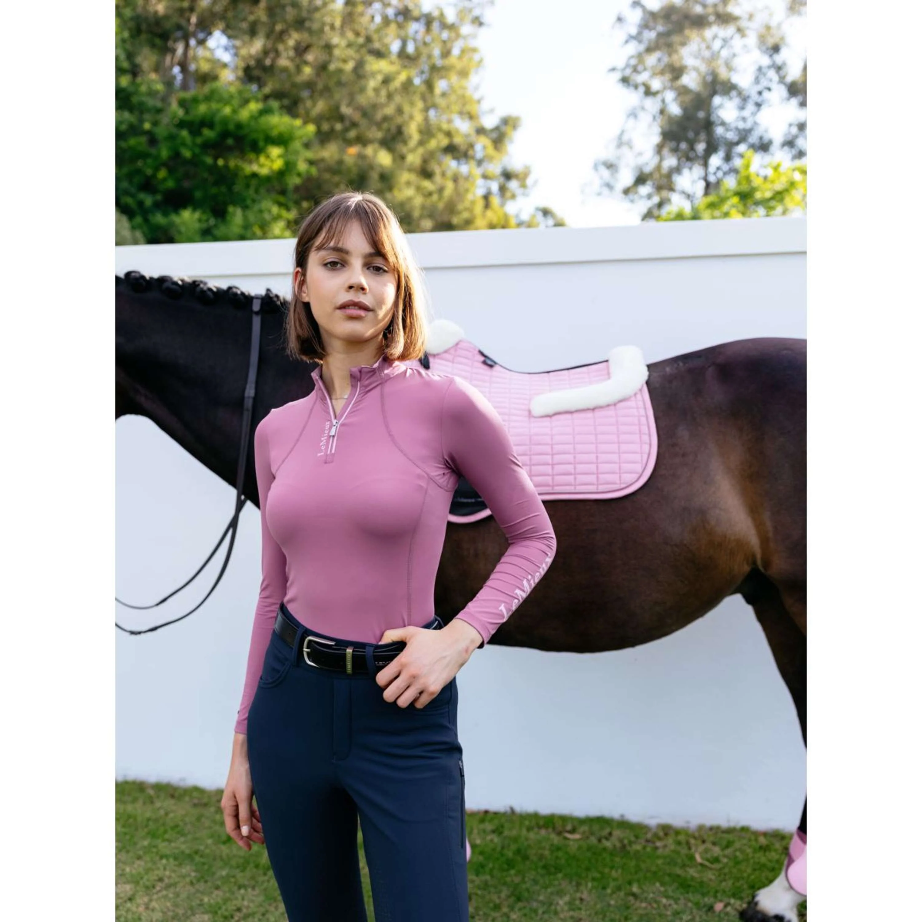 LeMieux Base Layer Classique Mallow - Image 12
