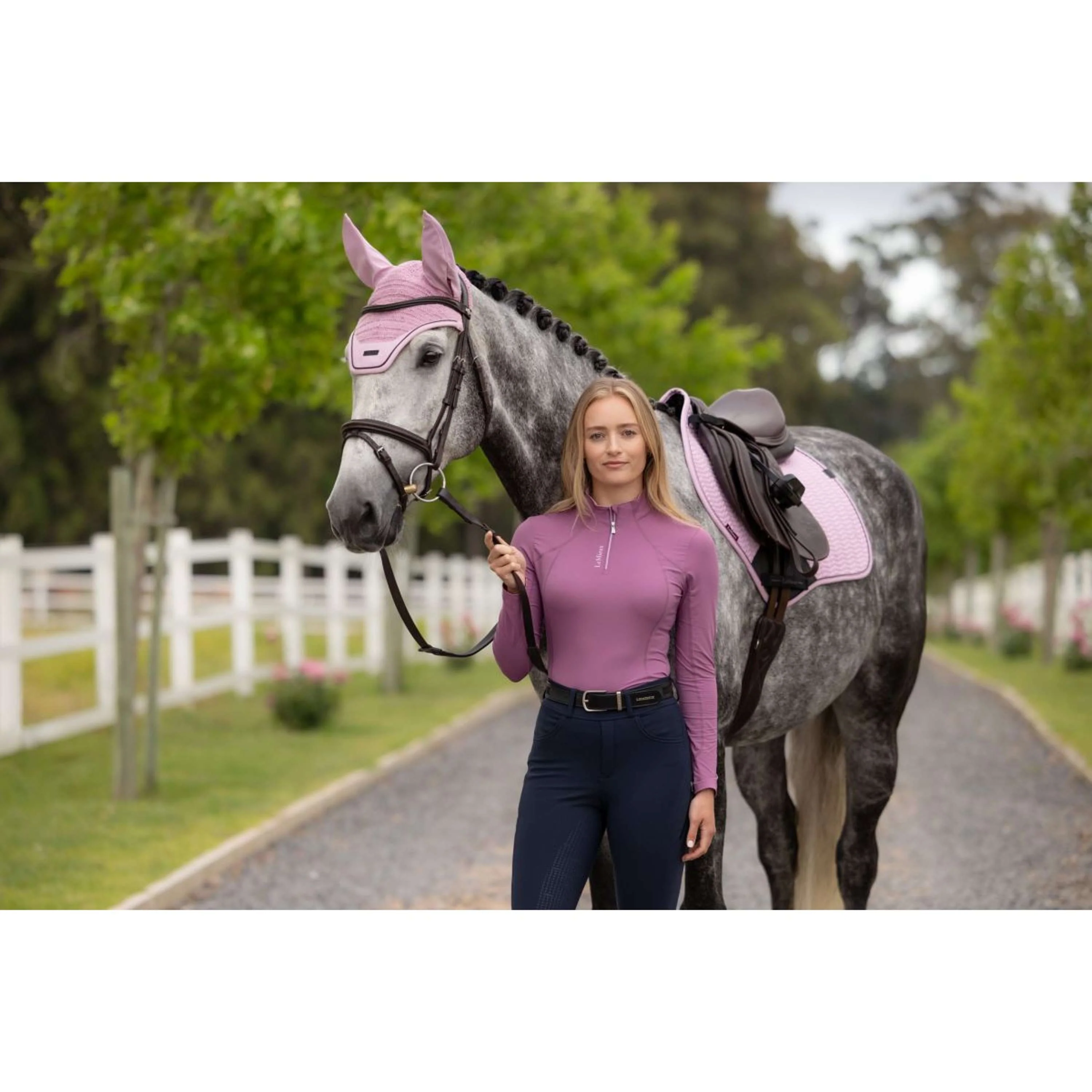 LeMieux Base Layer Classique Mallow - Image 13