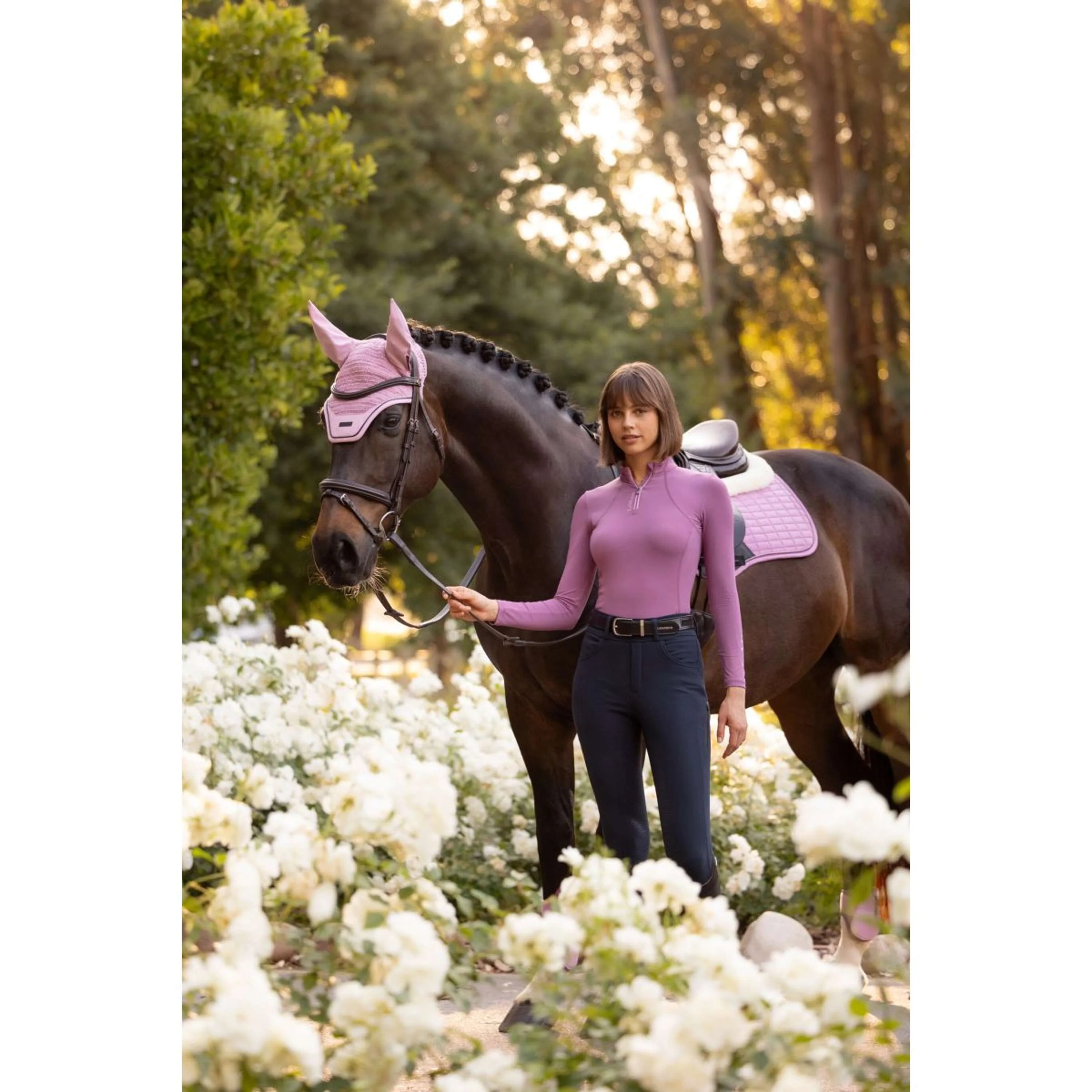 LeMieux Base Layer Classique Mallow - Image 17