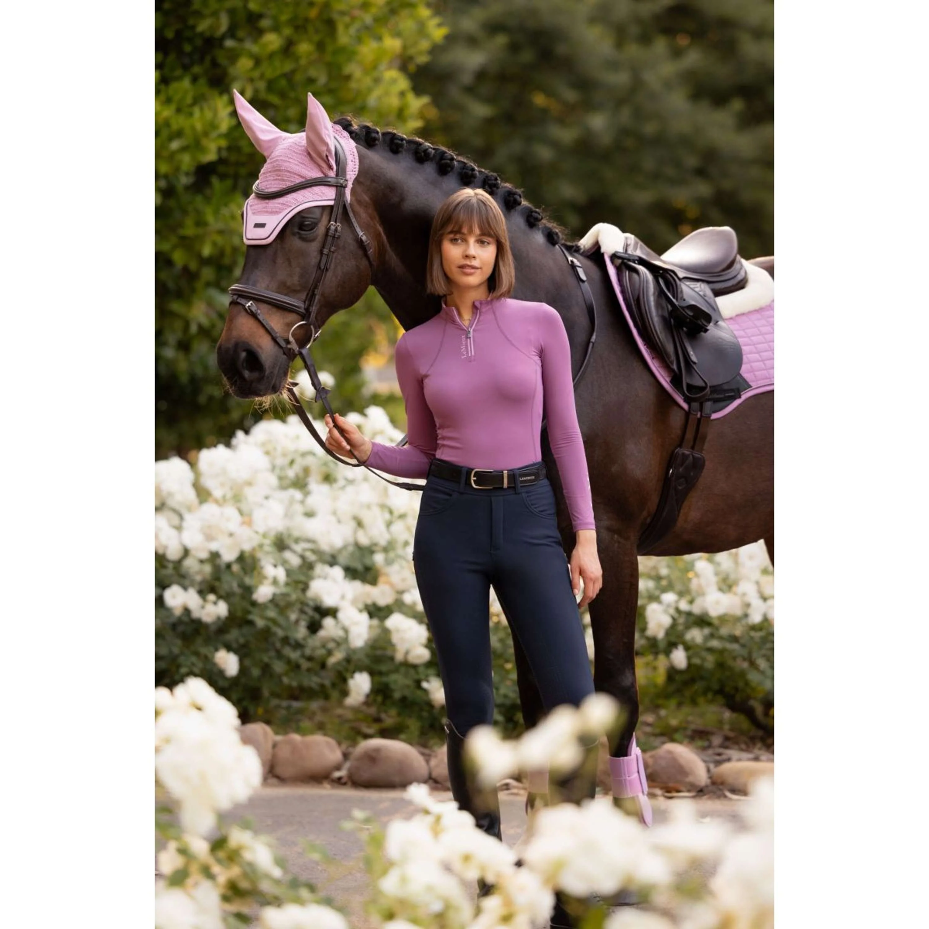 LeMieux Base Layer Classique Mallow - Image 19