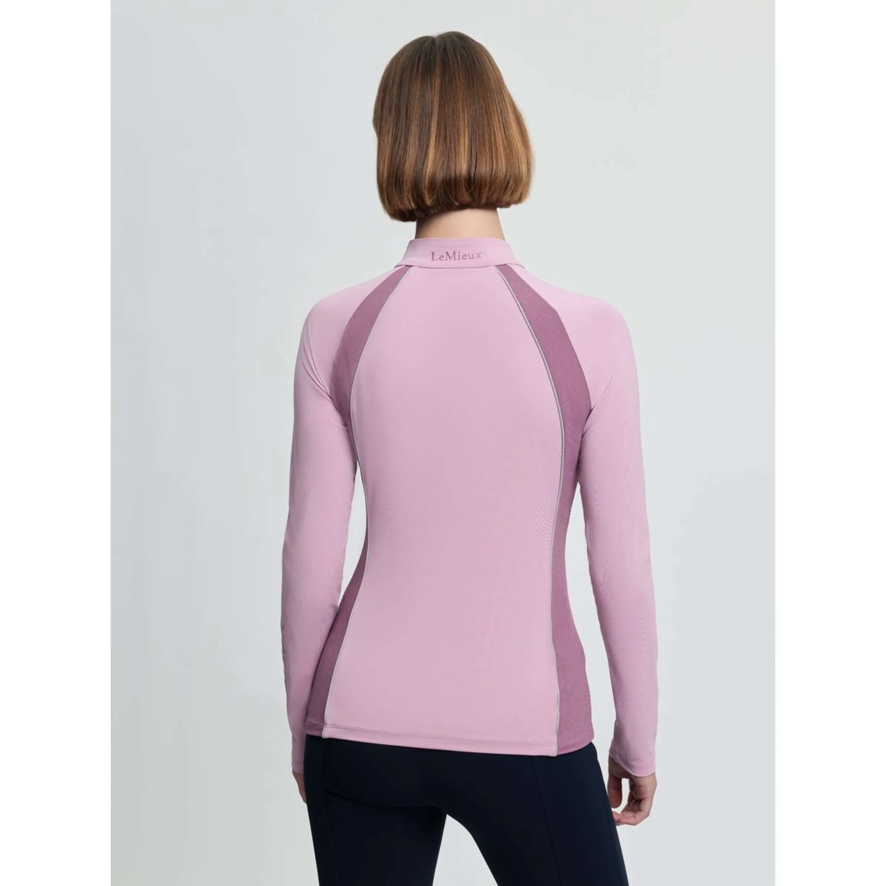 LeMieux Base Layer Philippa Mesh Lange Ärmel Fondant - Image 4