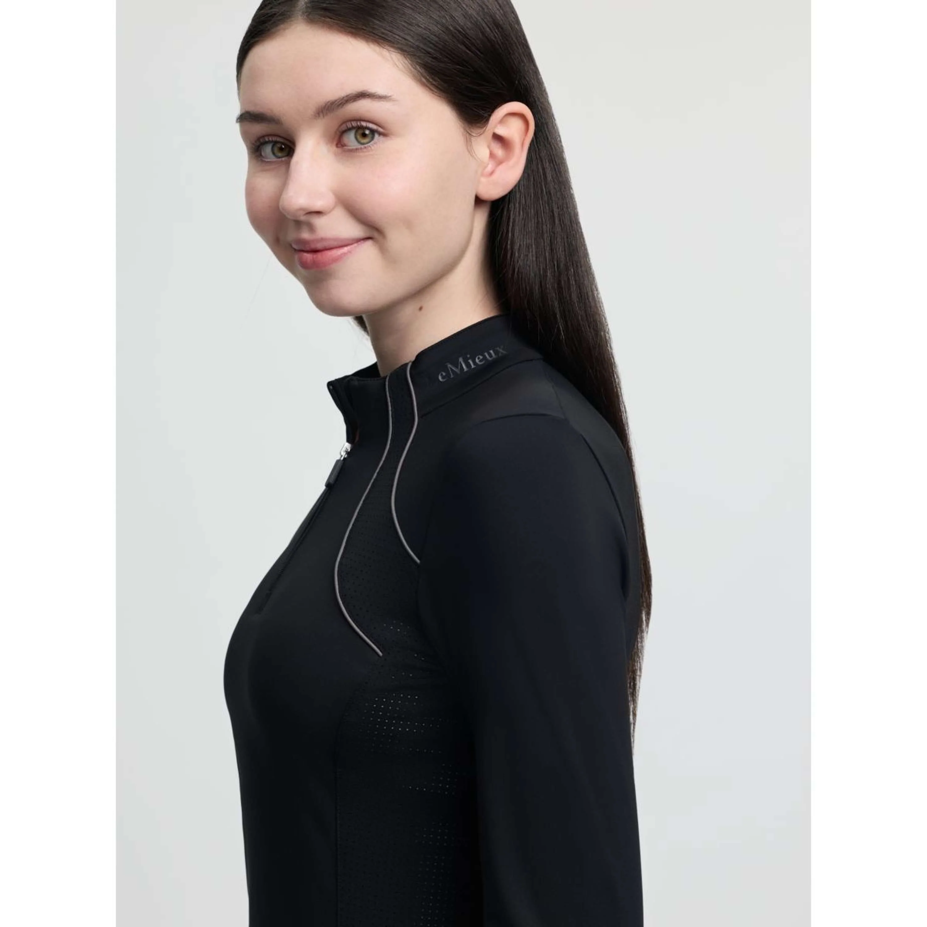 LeMieux Base Layer Young Rider Airflow Schwarz - Image 5