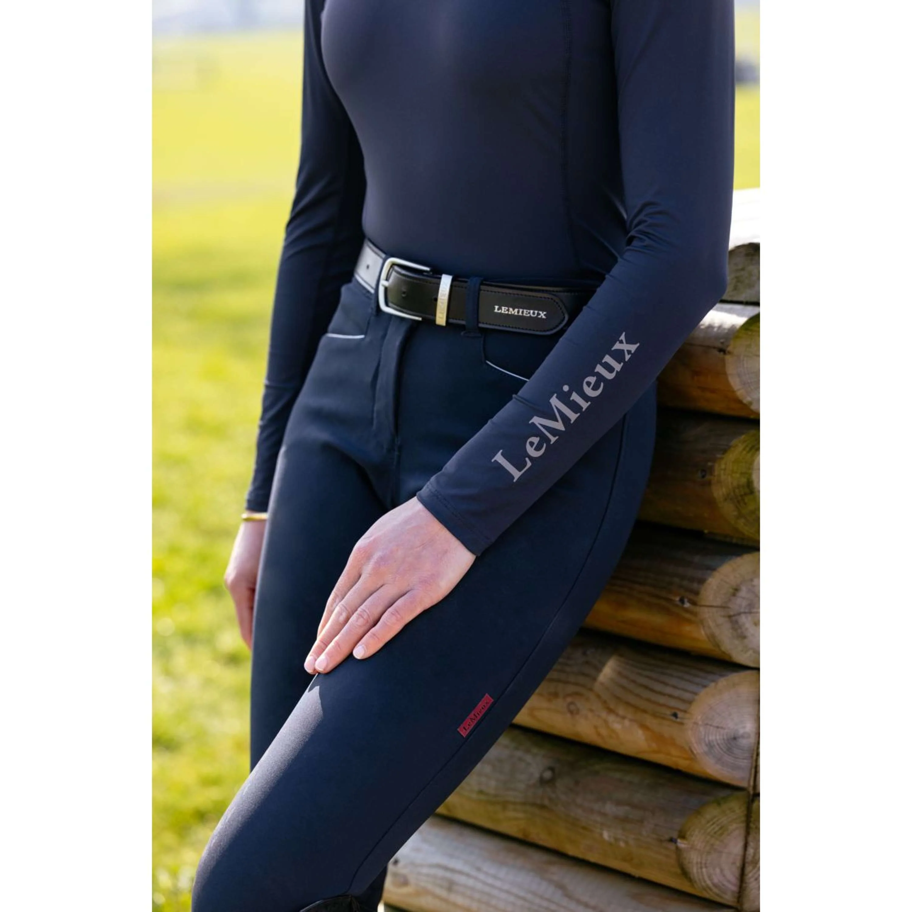 LeMieux Baselayer Classique Navy - Image 2