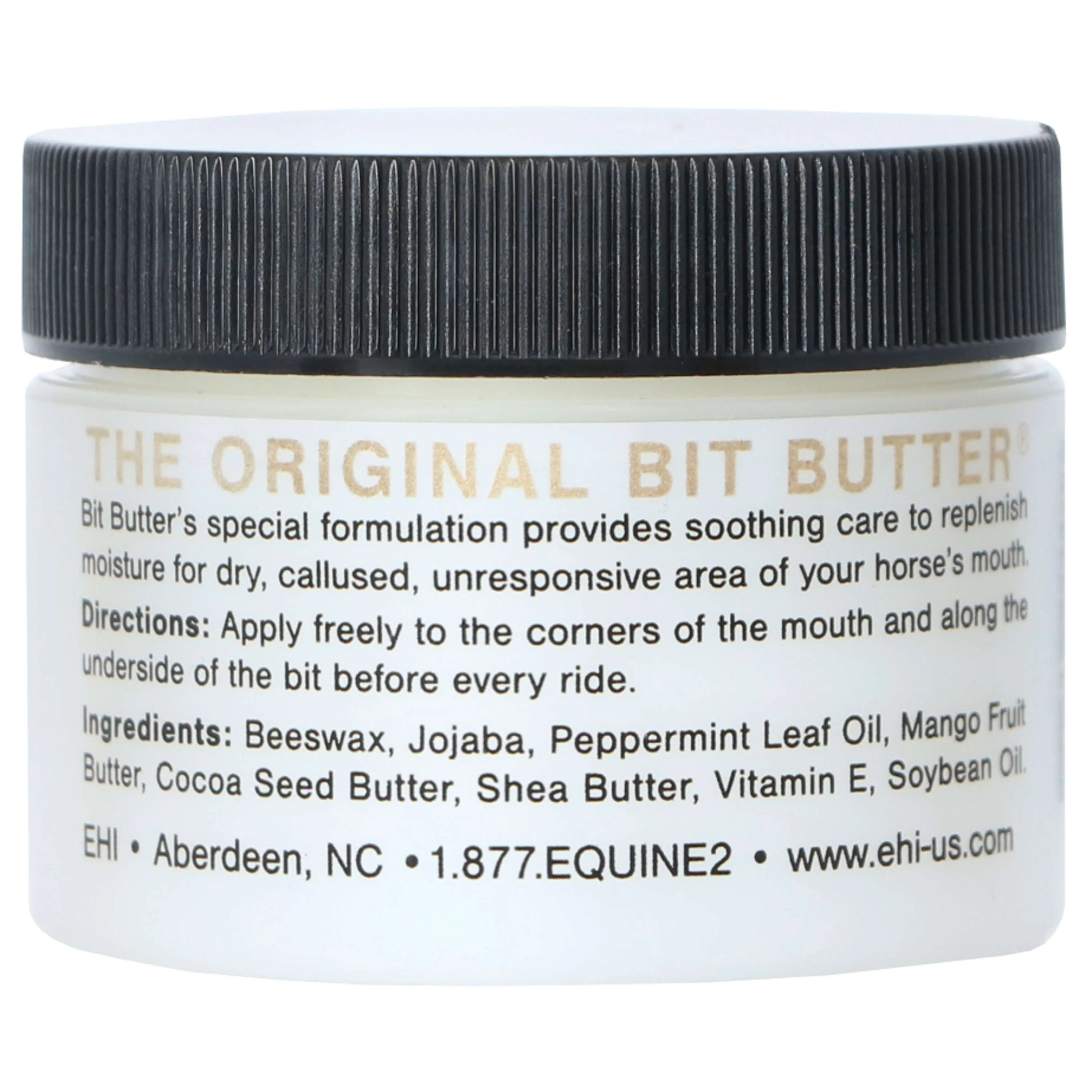 LeMieux Bit Butter Rund Schwarz - Image 2
