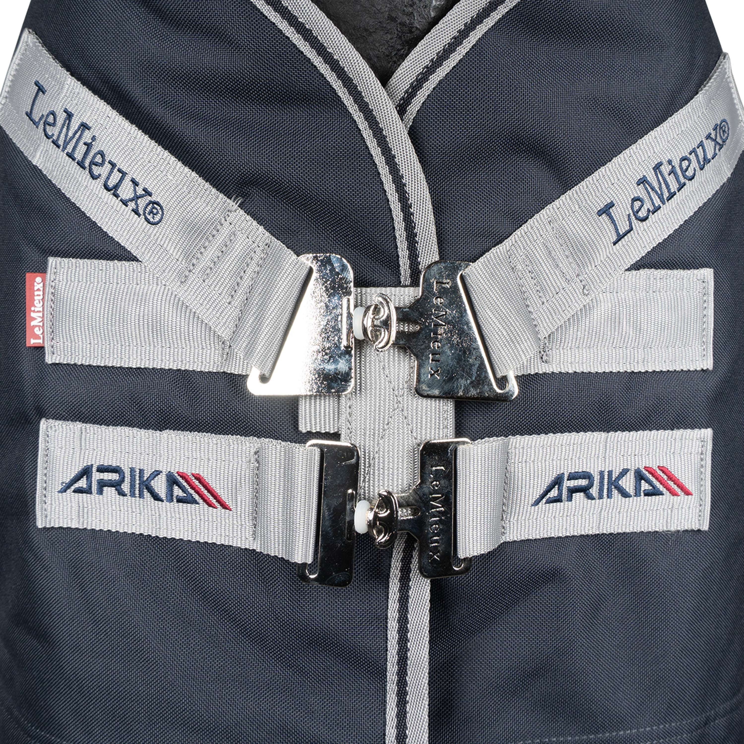 LeMieux Decke Arika Storm-Tek 2 Turnout 100g Navy - Image 5