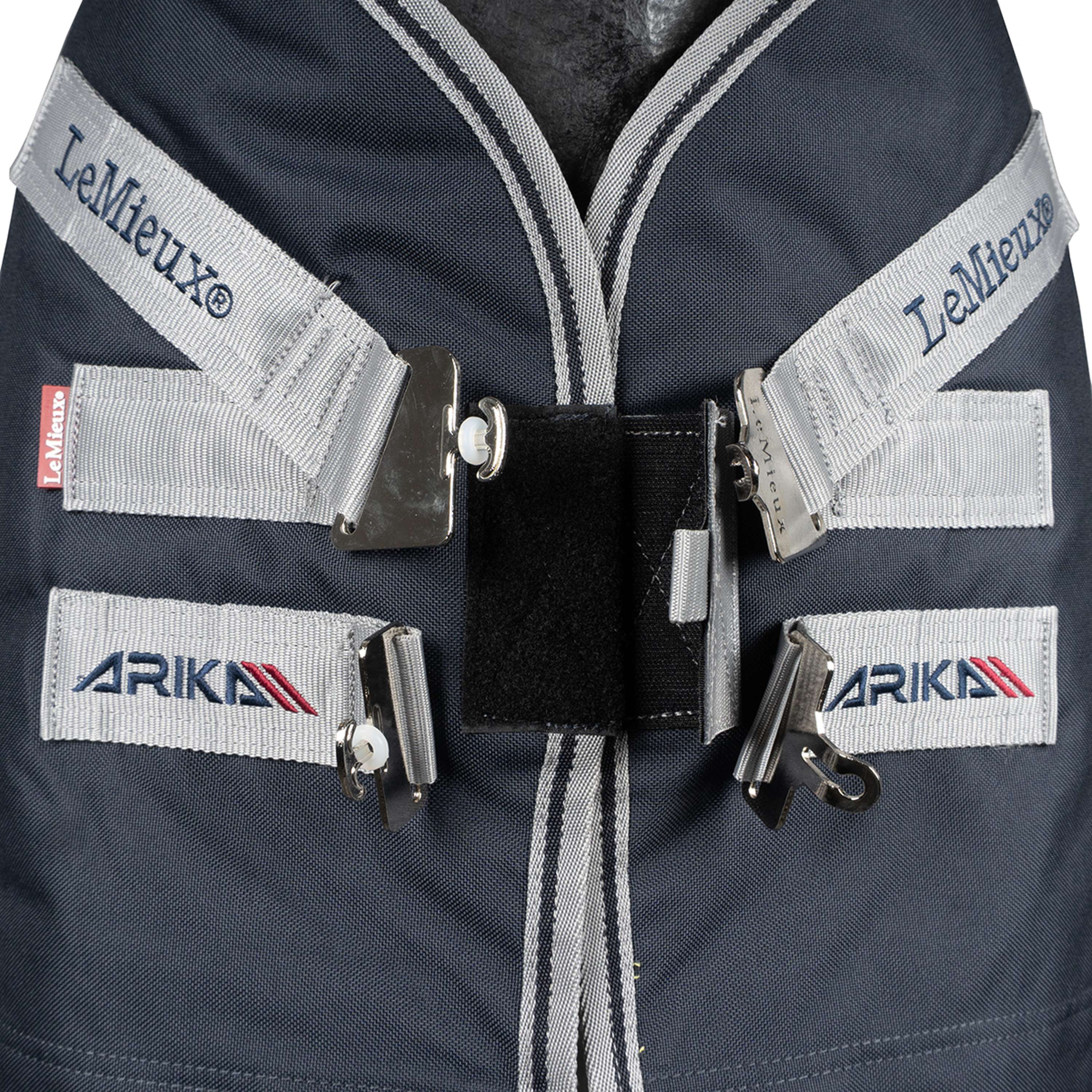 LeMieux Decke Arika Storm-Tek 2 Turnout 100g Navy - Image 7