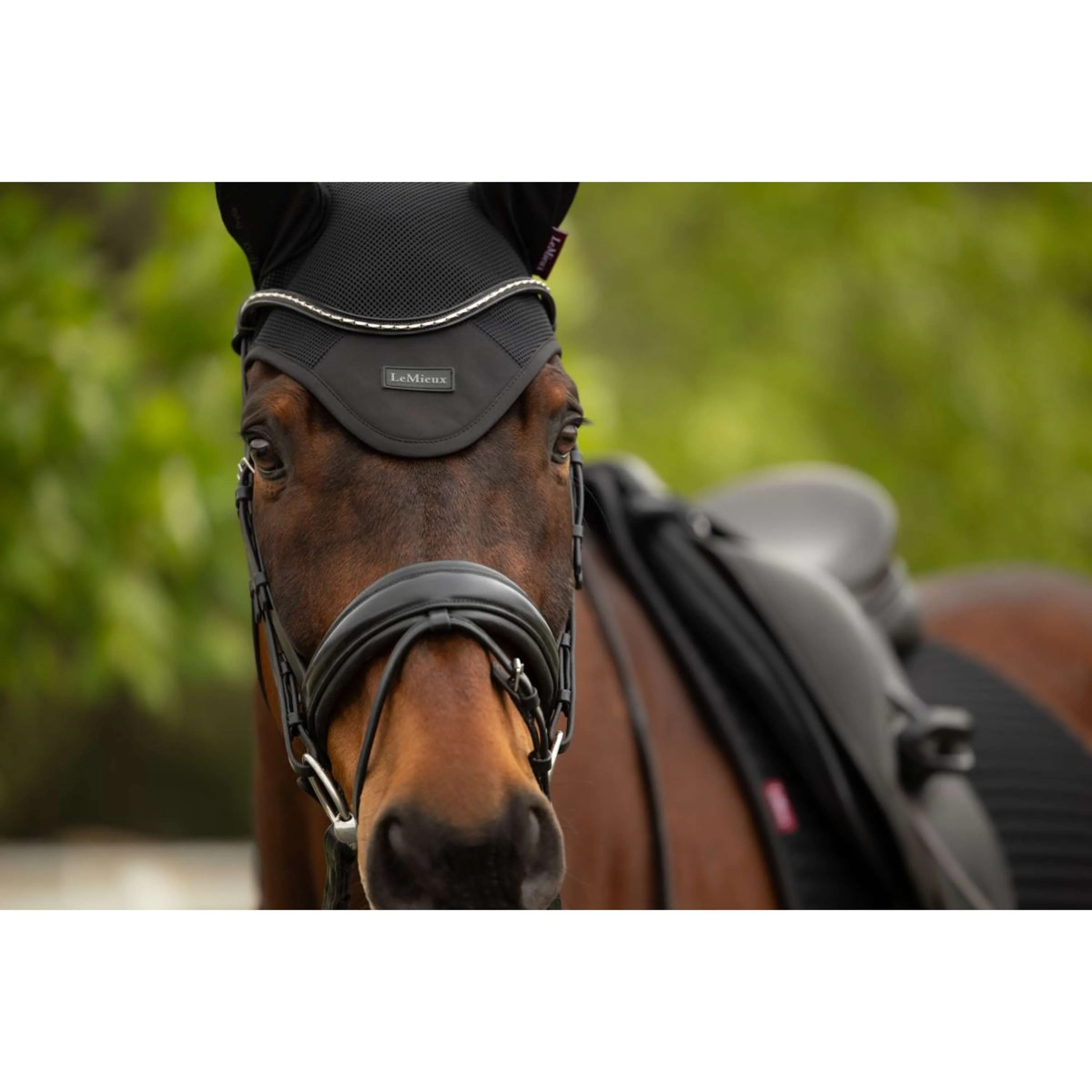 LeMieux Fliegenhaube Air-Tek Mesh Schwarz - Image 5