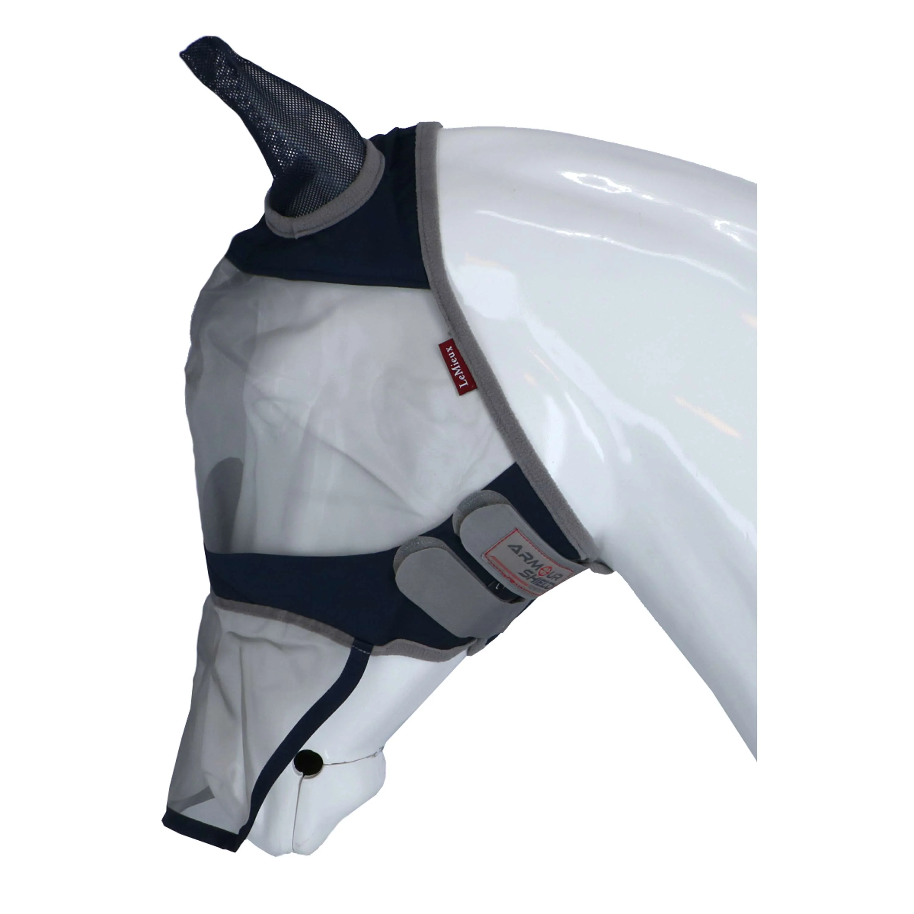 LeMieux Fliegenmaske Amour Shield Pro Ohren & Nase Navy - Image 4