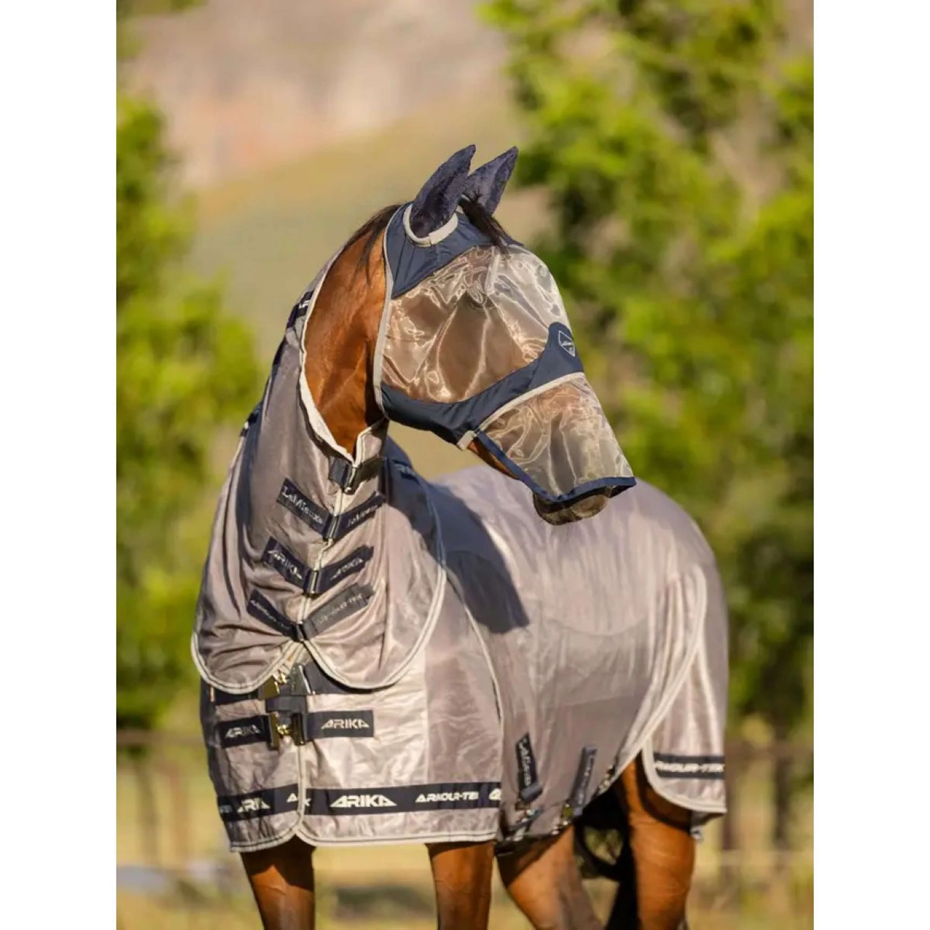 LeMieux Fliegenmaske Amour Shield Pro Ohren & Nase Navy - Image 8