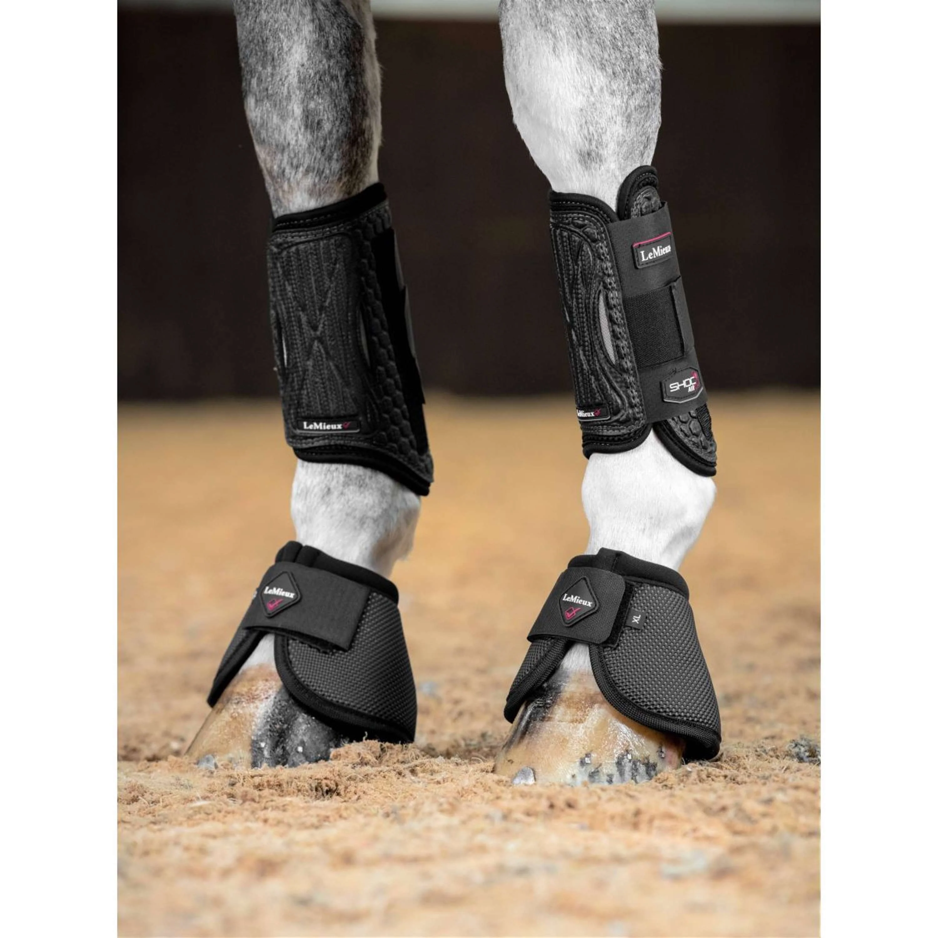 LeMieux Hufglocken Pro Form Schwarz - Image 2