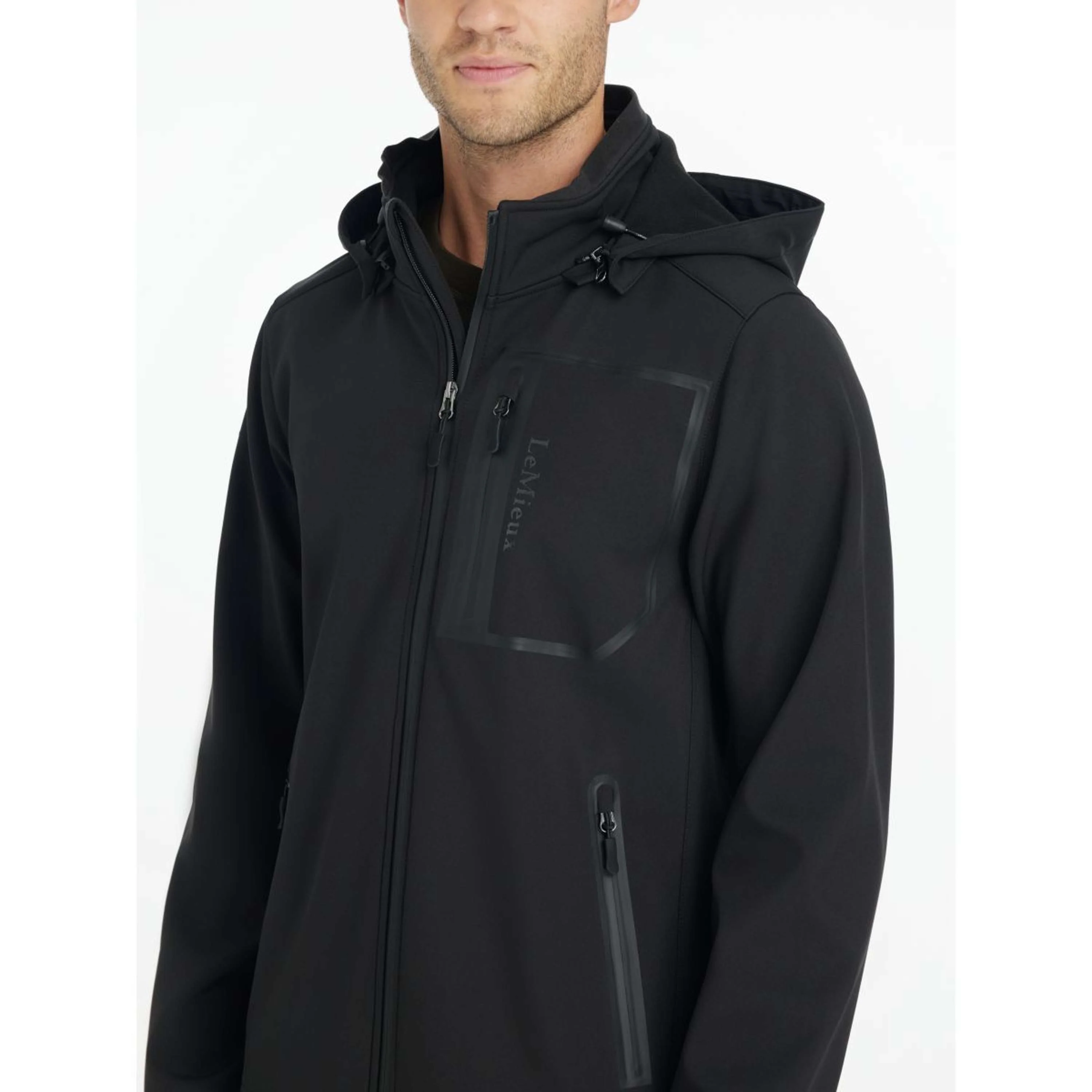 LeMieux Jacke Softshell Herren Schwarz - Image 3