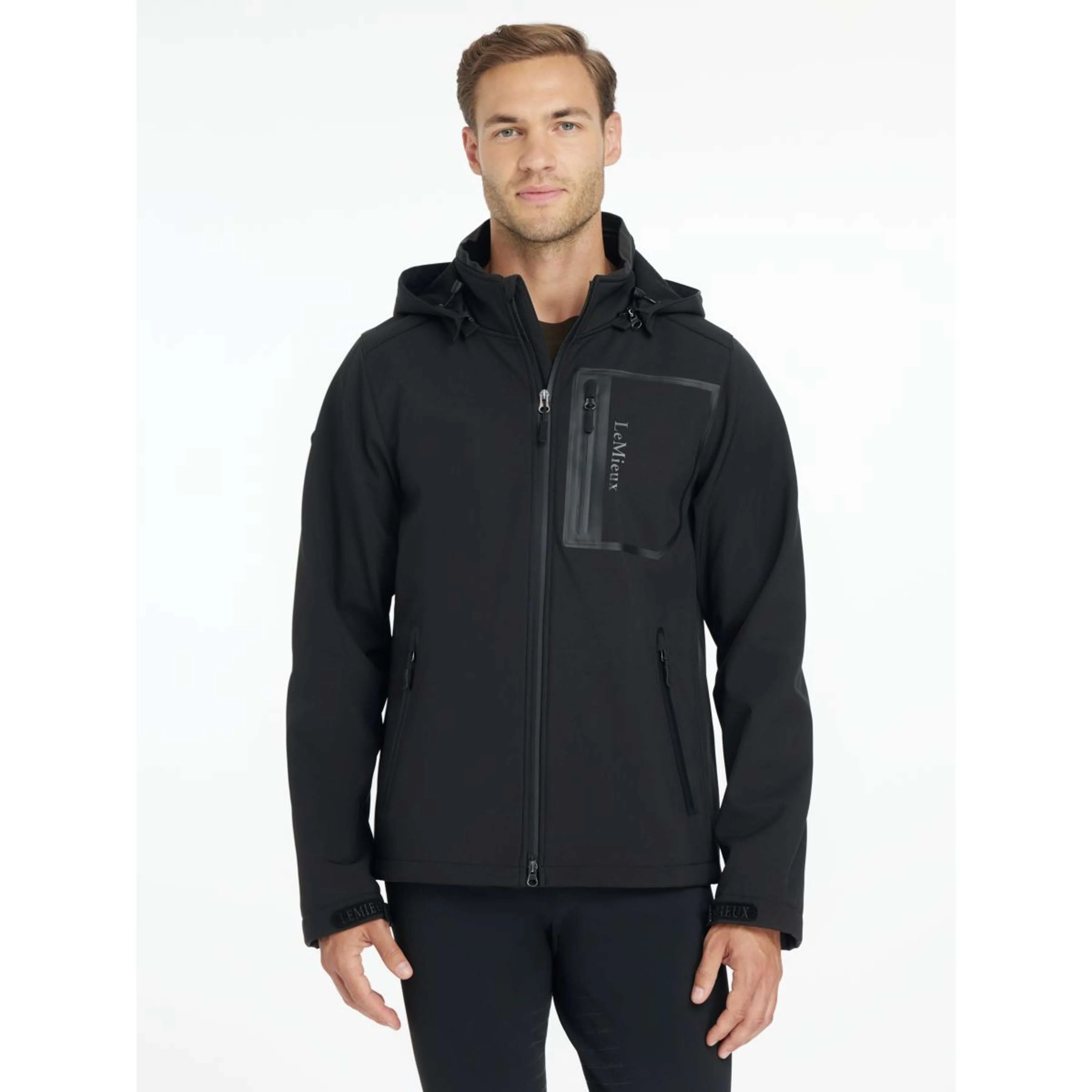 LeMieux Jacke Softshell Herren Schwarz - Image 4