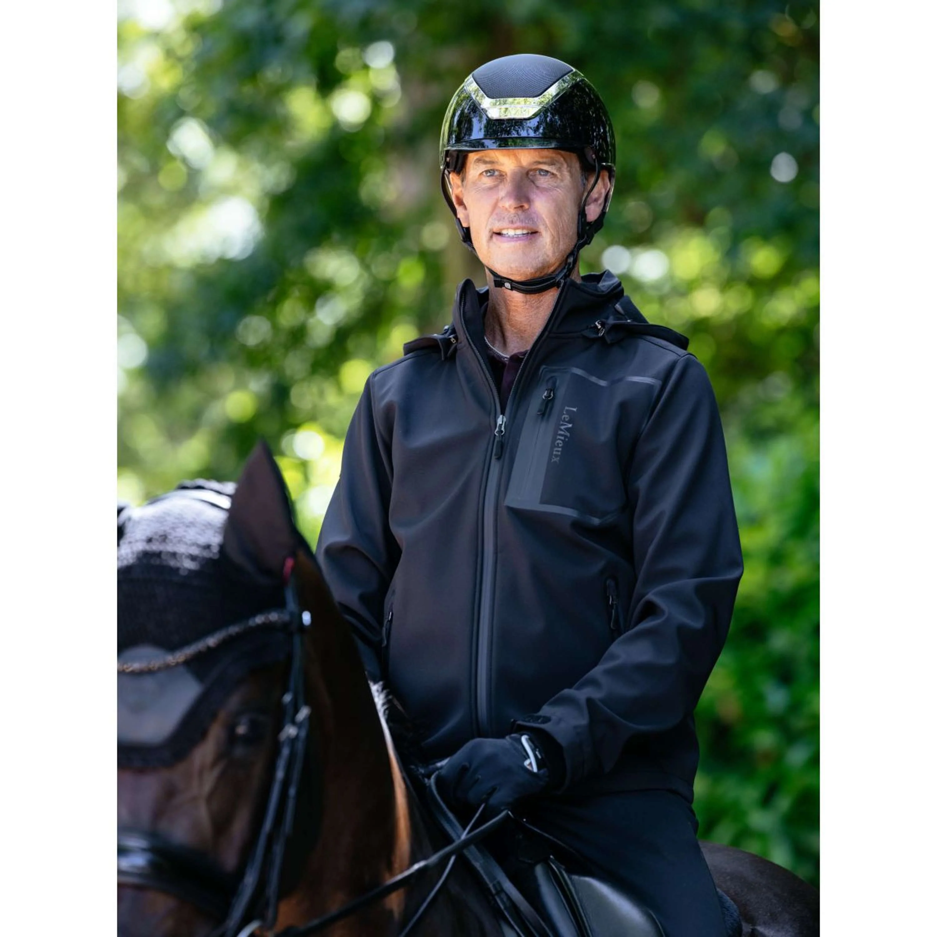 LeMieux Jacke Softshell Herren Schwarz - Image 7