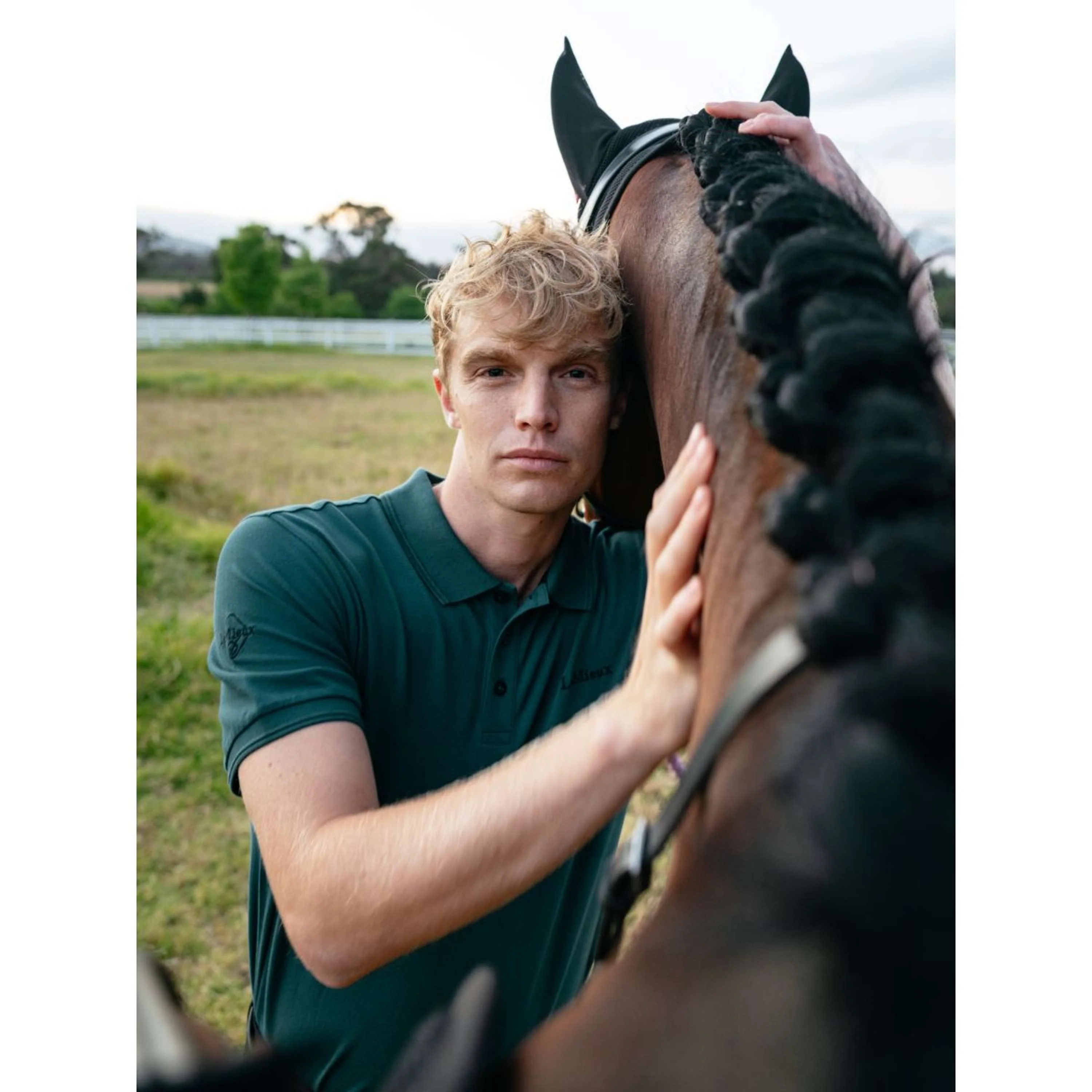 LeMieux Polo Classique Herren Jungle - Image 3