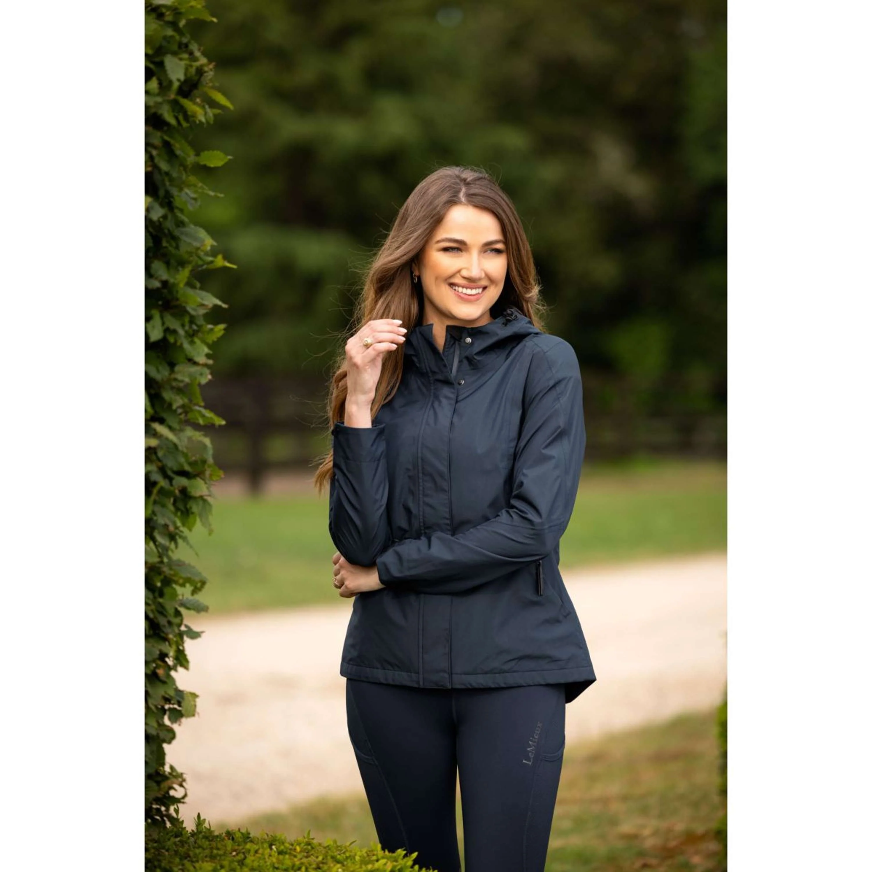 LeMieux Regenjacke Isla Navy - Image 6