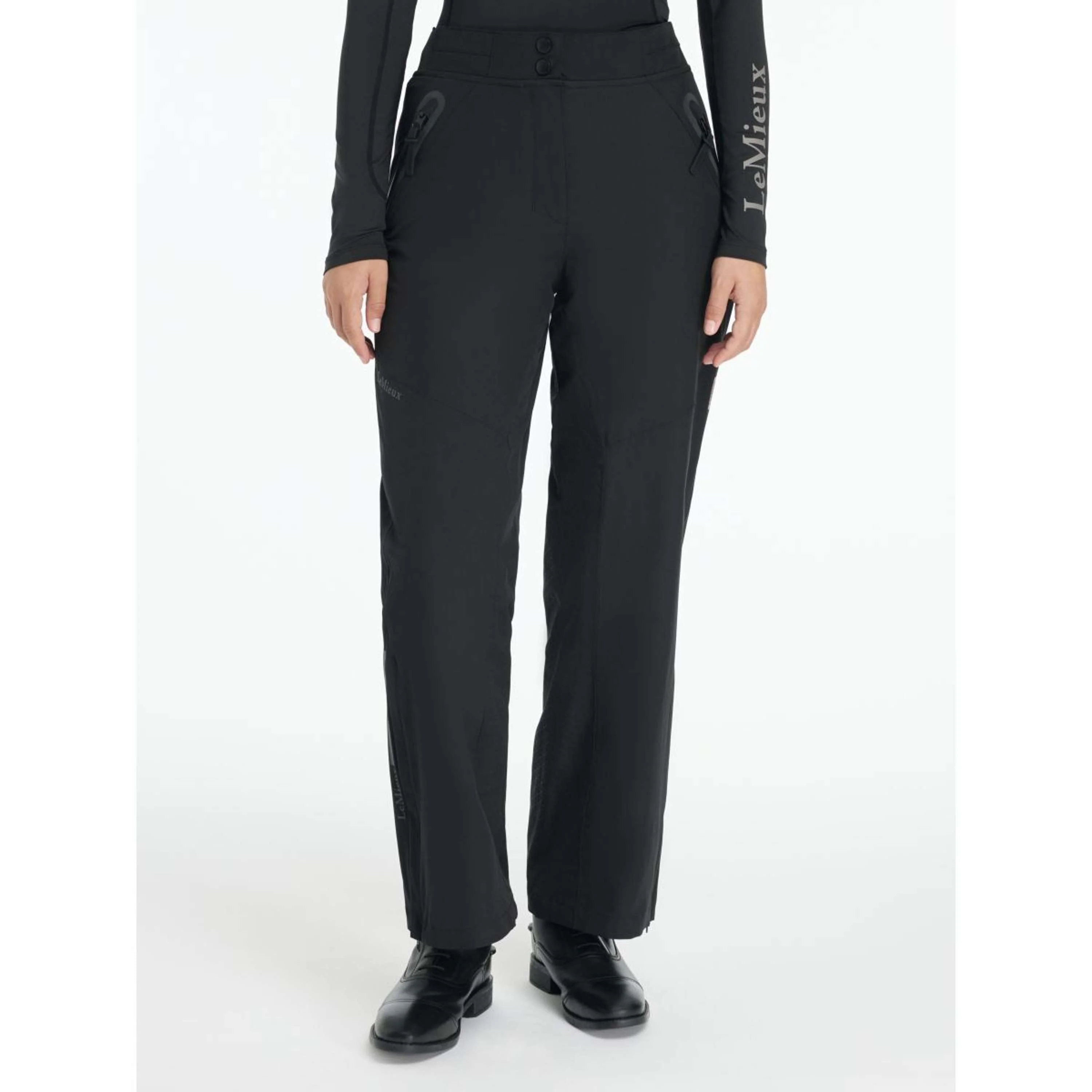 LeMieux Reithose Young Rider Drytex Wasserdicht Schwarz - Image 5