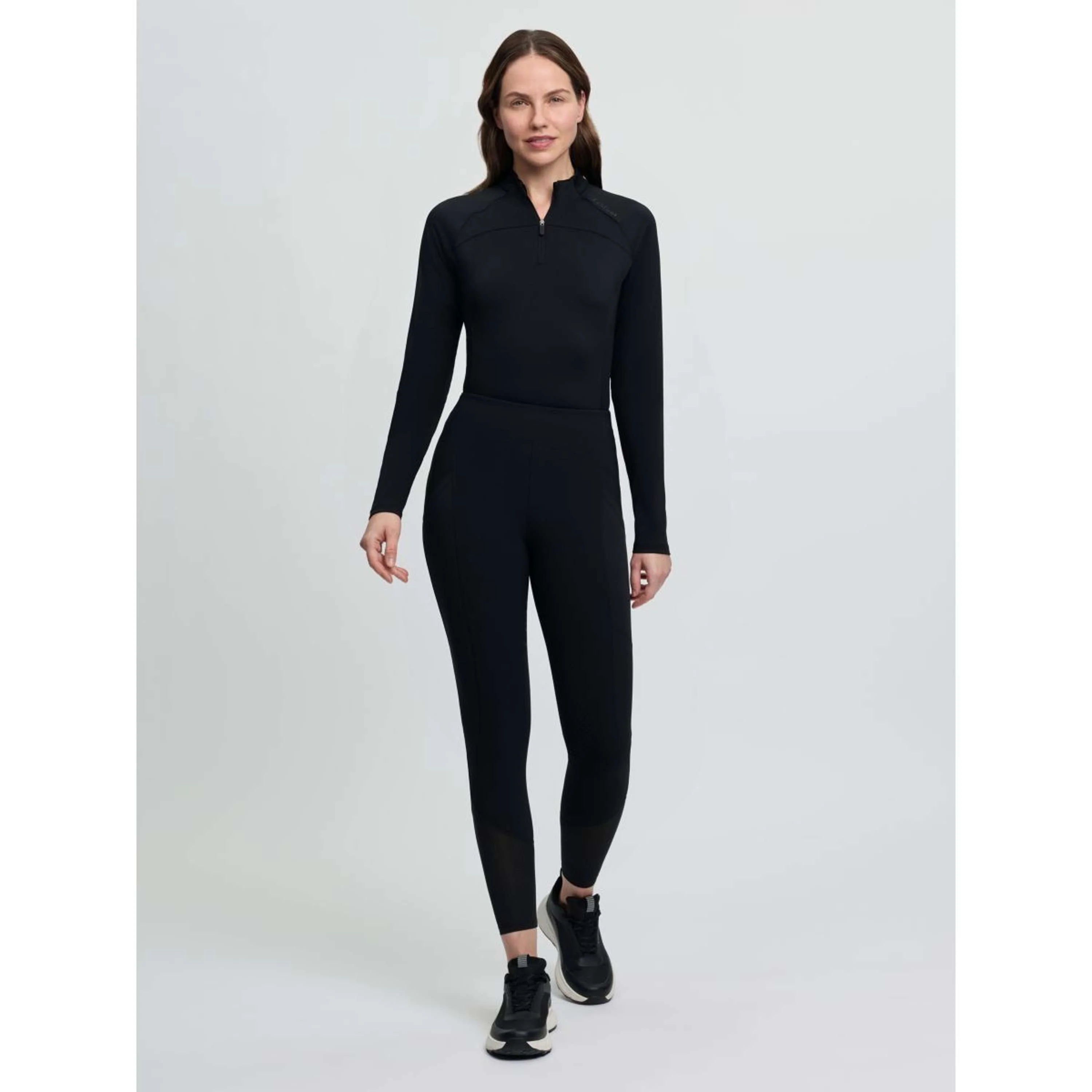 LeMieux Reitleggings Airflow Full Grip Schwarz - Image 2