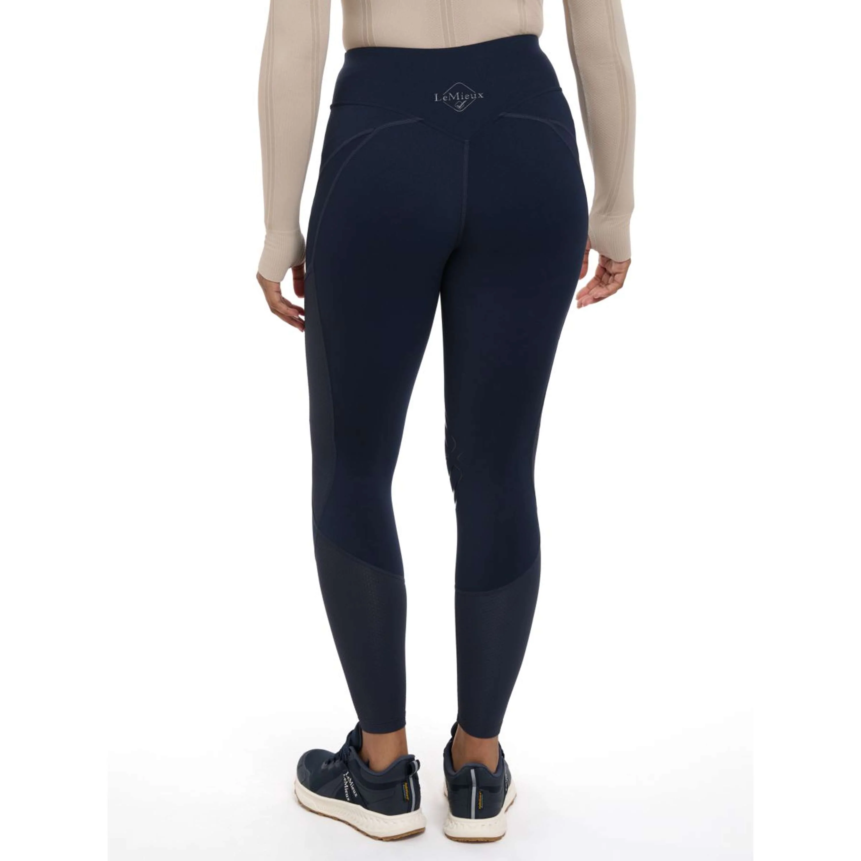 LeMieux Reitleggings Lydia Mesh Navy - Image 5