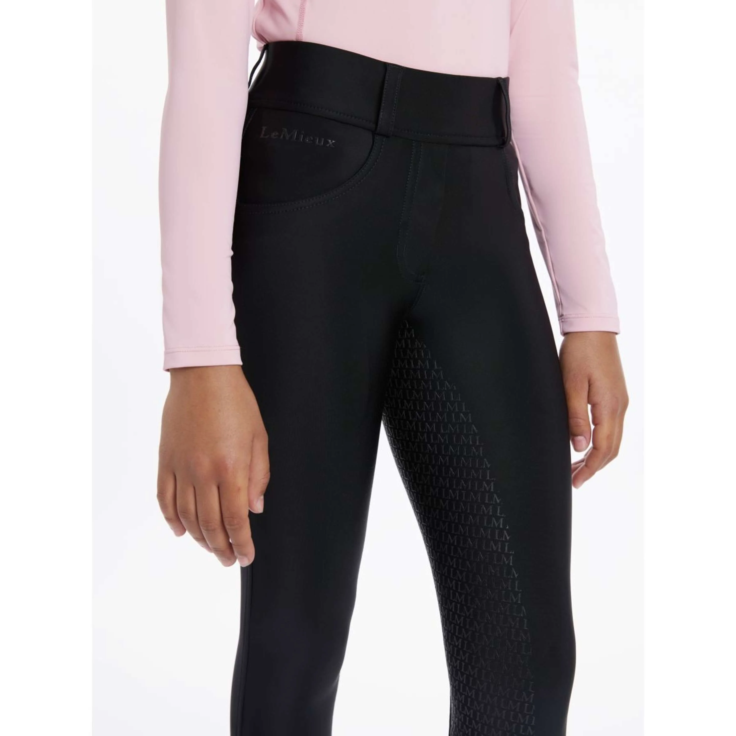 LeMieux Reitleggings Remi Kinder Schwarz - Image 2