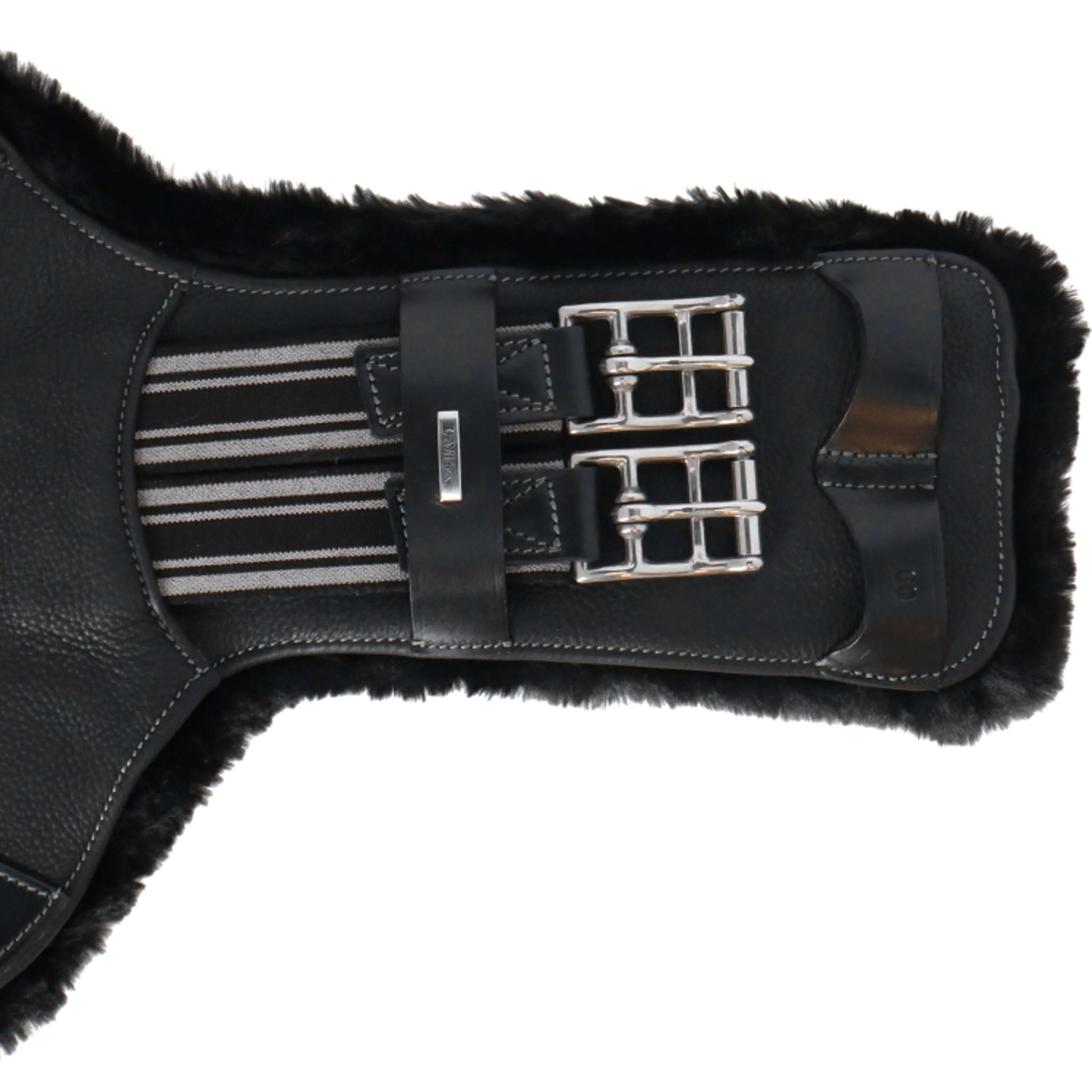 LeMieux Sattelgurt Arkia Simu Contoured Kurz Schwarz - Image 7