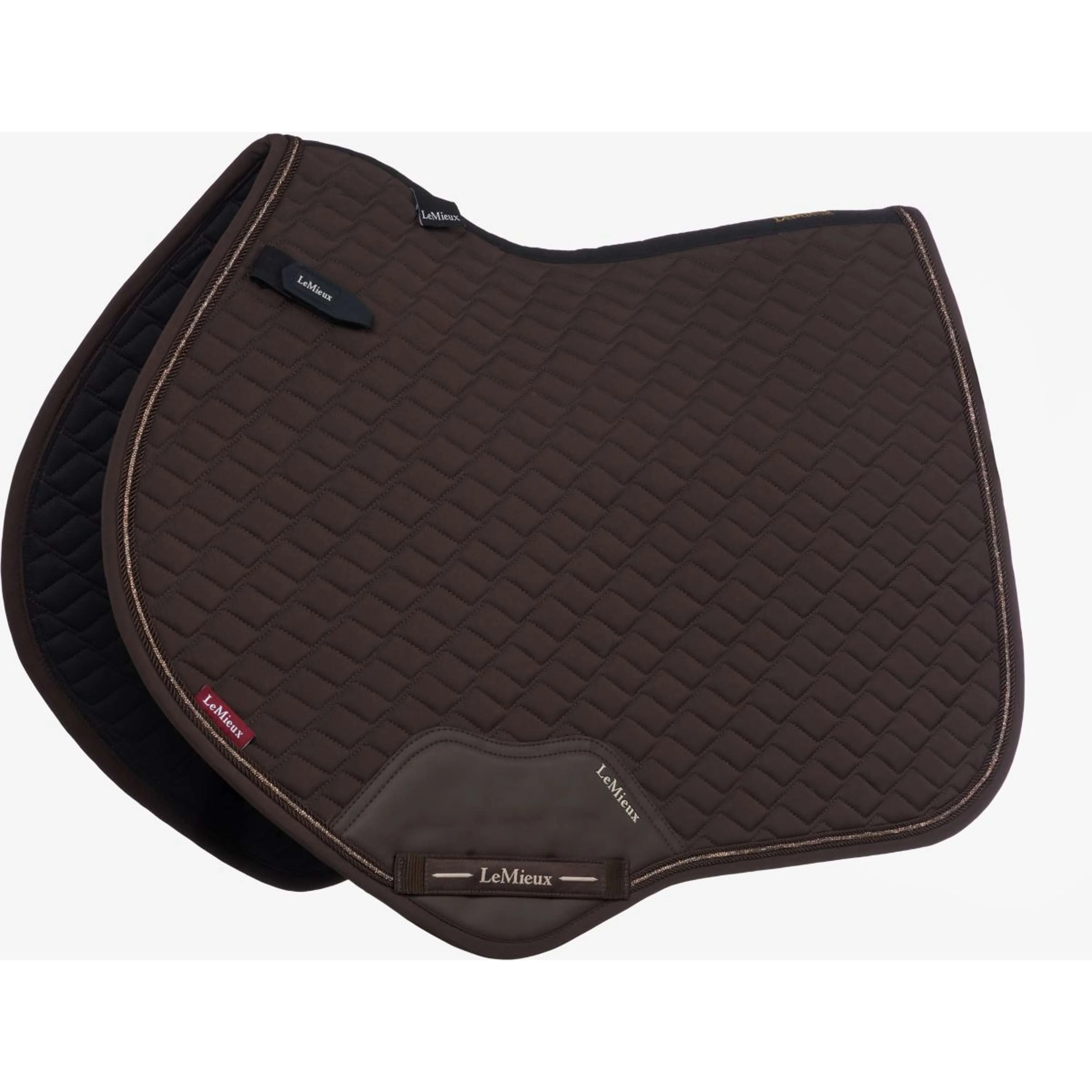 LeMieux Schabracke Brilliance Close Contact Square Springen Espresso