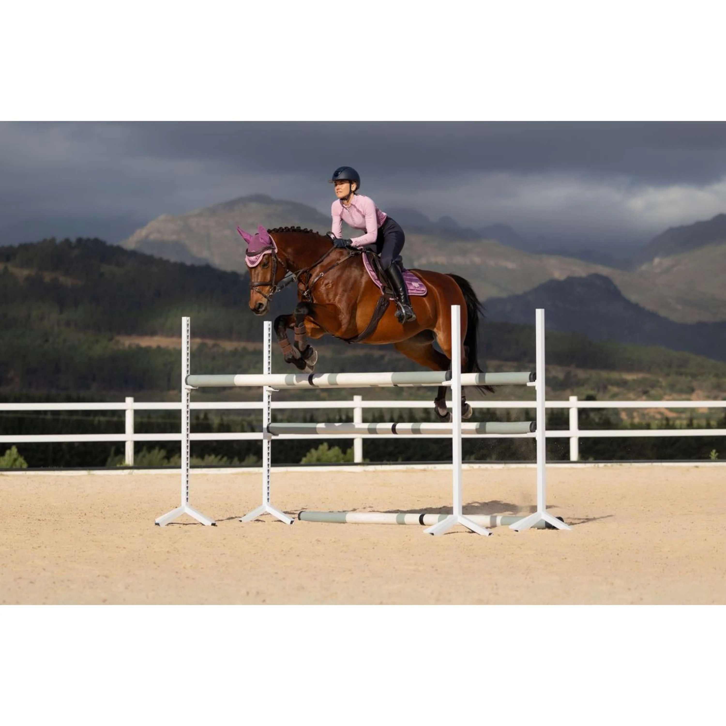 LeMieux Schabracke Loire Classic Close Contact Square Springen Mallow - Image 8