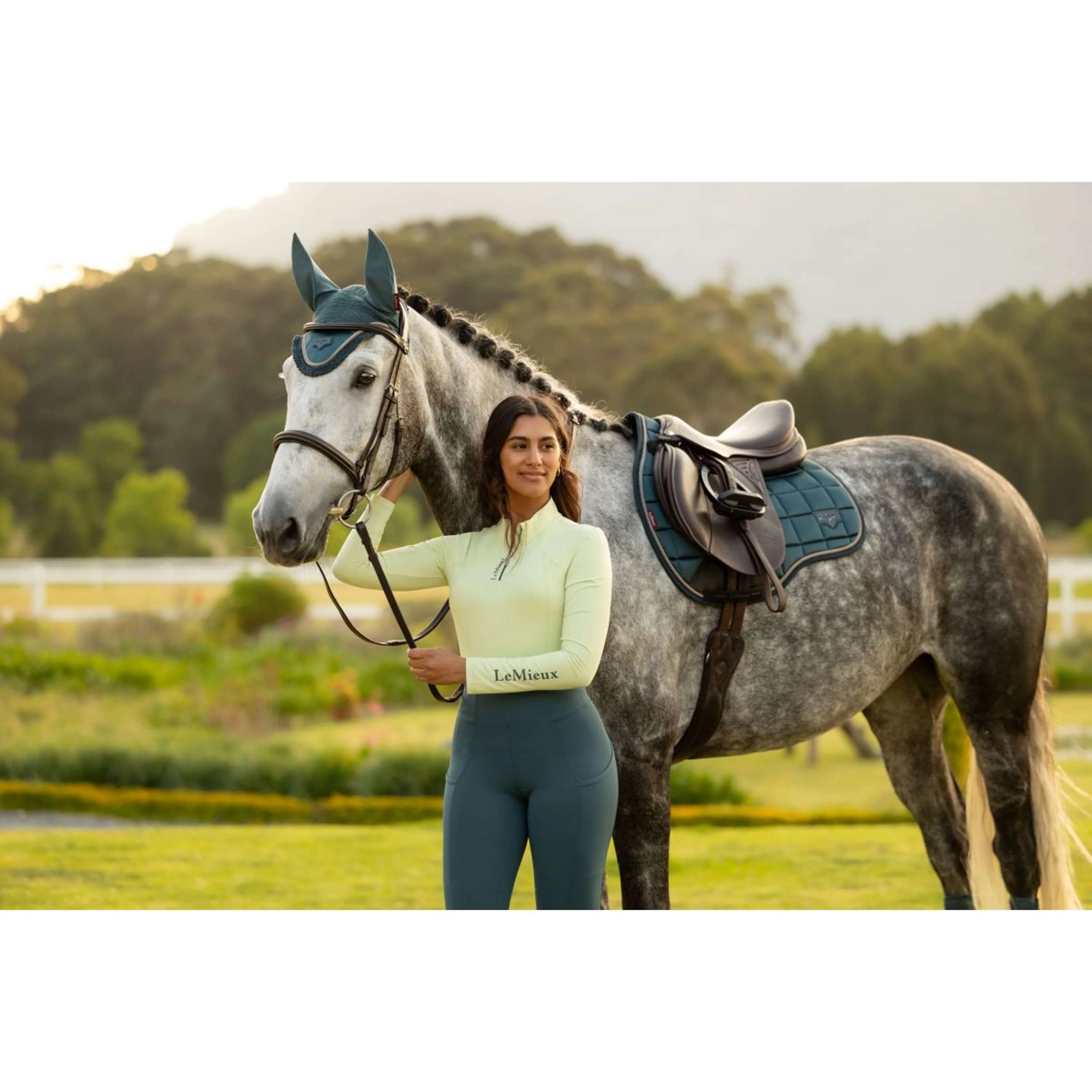 LeMieux Schabracke Loire Classic Square Vielseitigkeit Jungle - Image 7