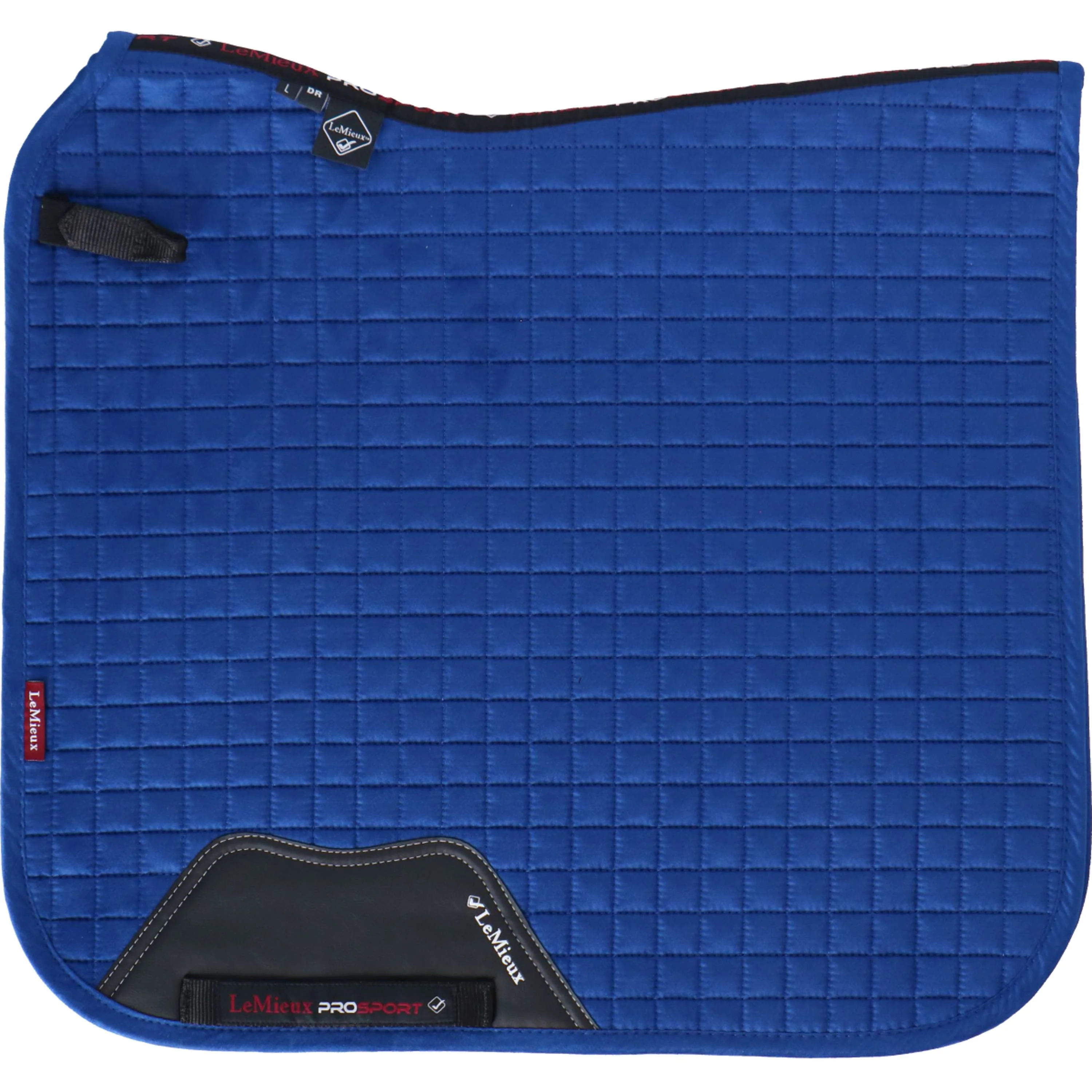 LeMieux Schabracke Luxury Square Dressur Benetton Blau - Image 3