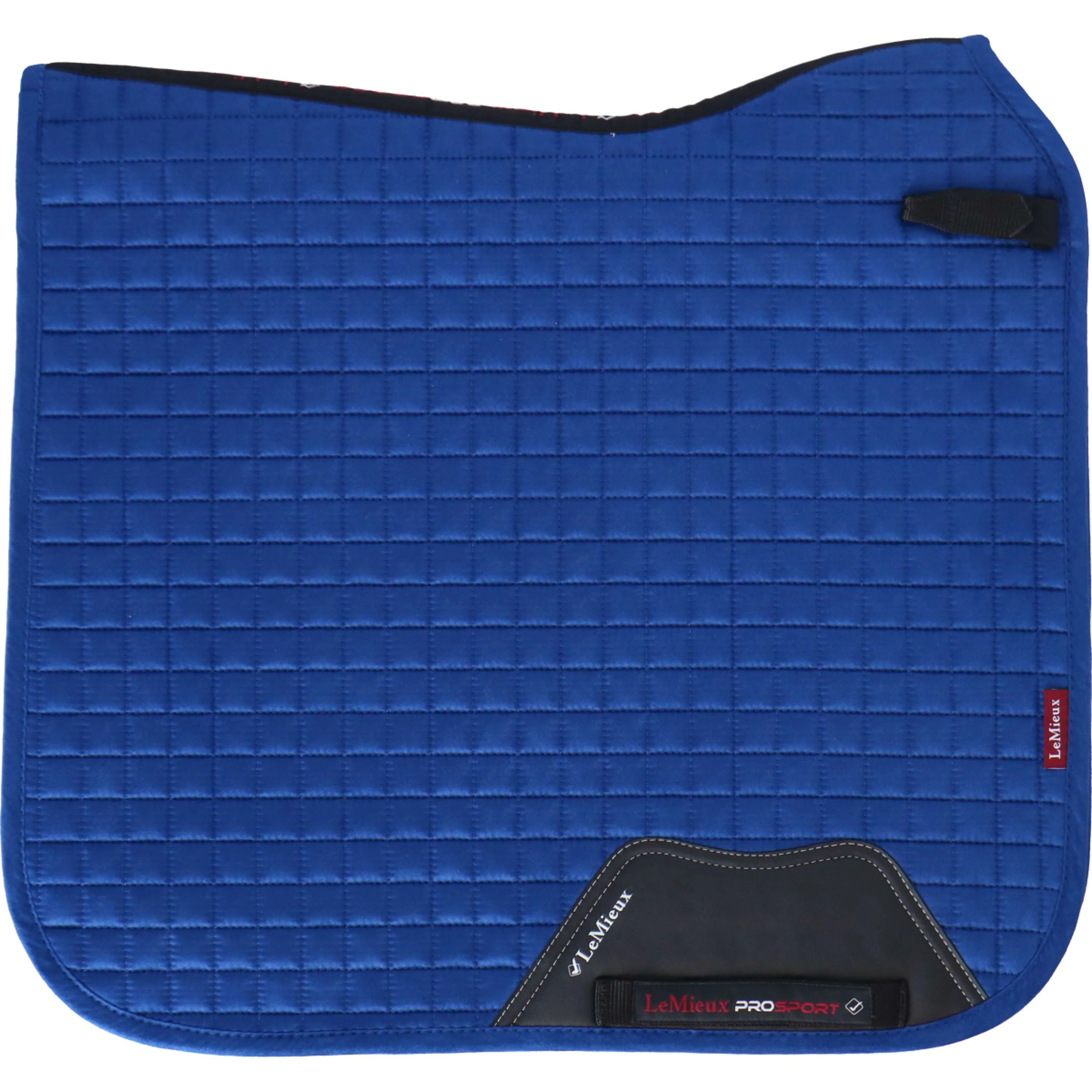 LeMieux Schabracke Luxury Square Dressur Benetton Blau - Image 4