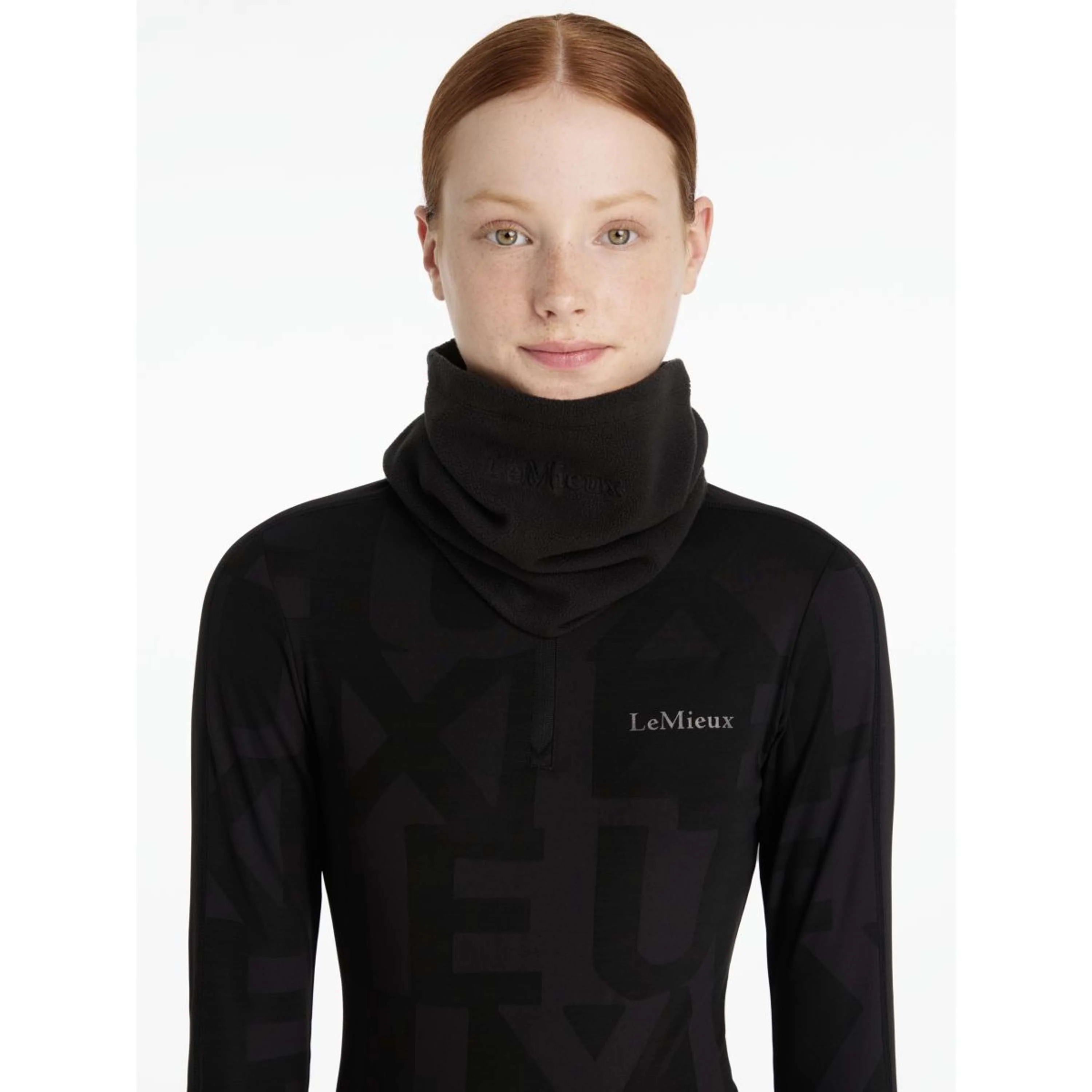 LeMieux Schal Fleece Schwarz - Image 3