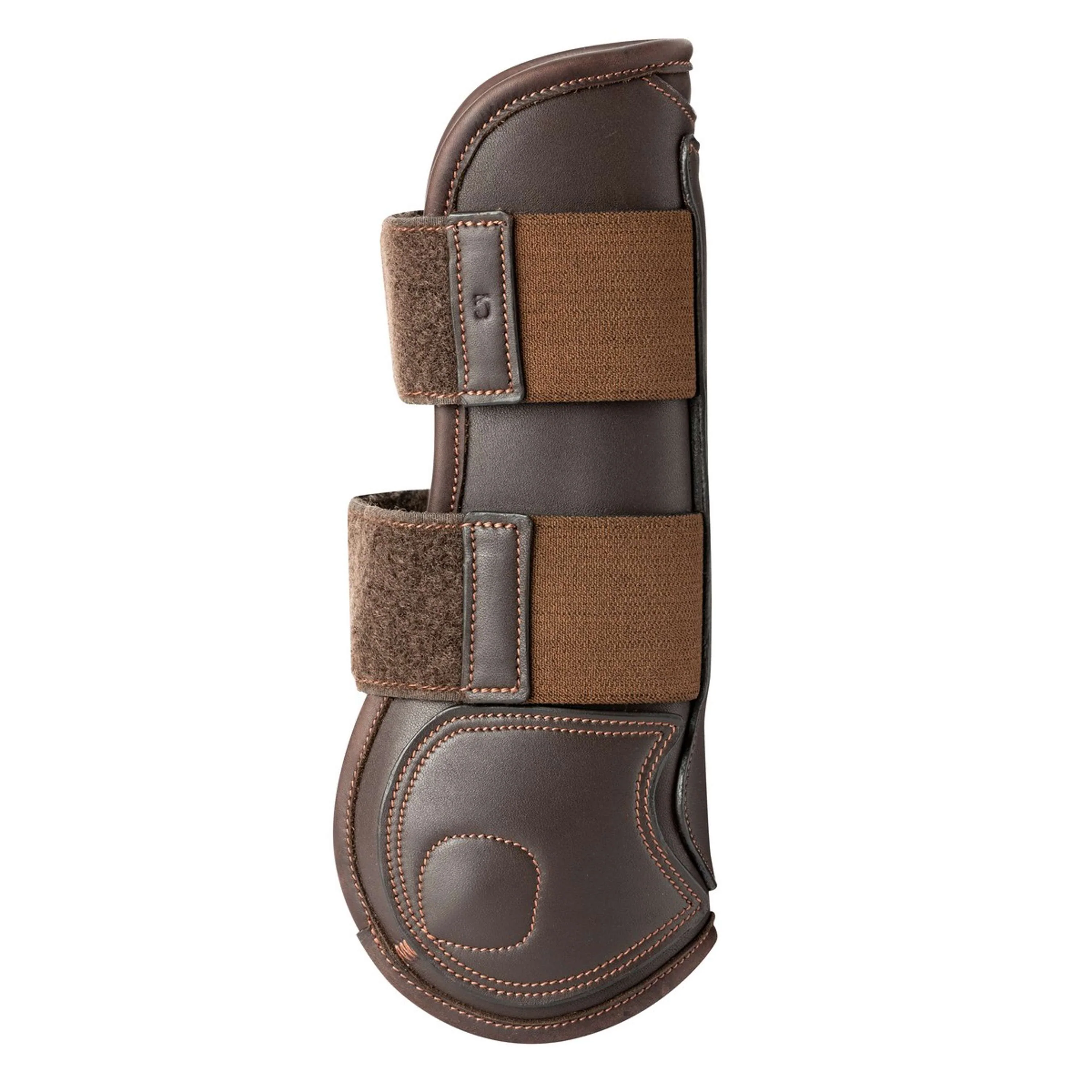 LeMieux Sehnenschutz Capella Leder Braun - Image 3