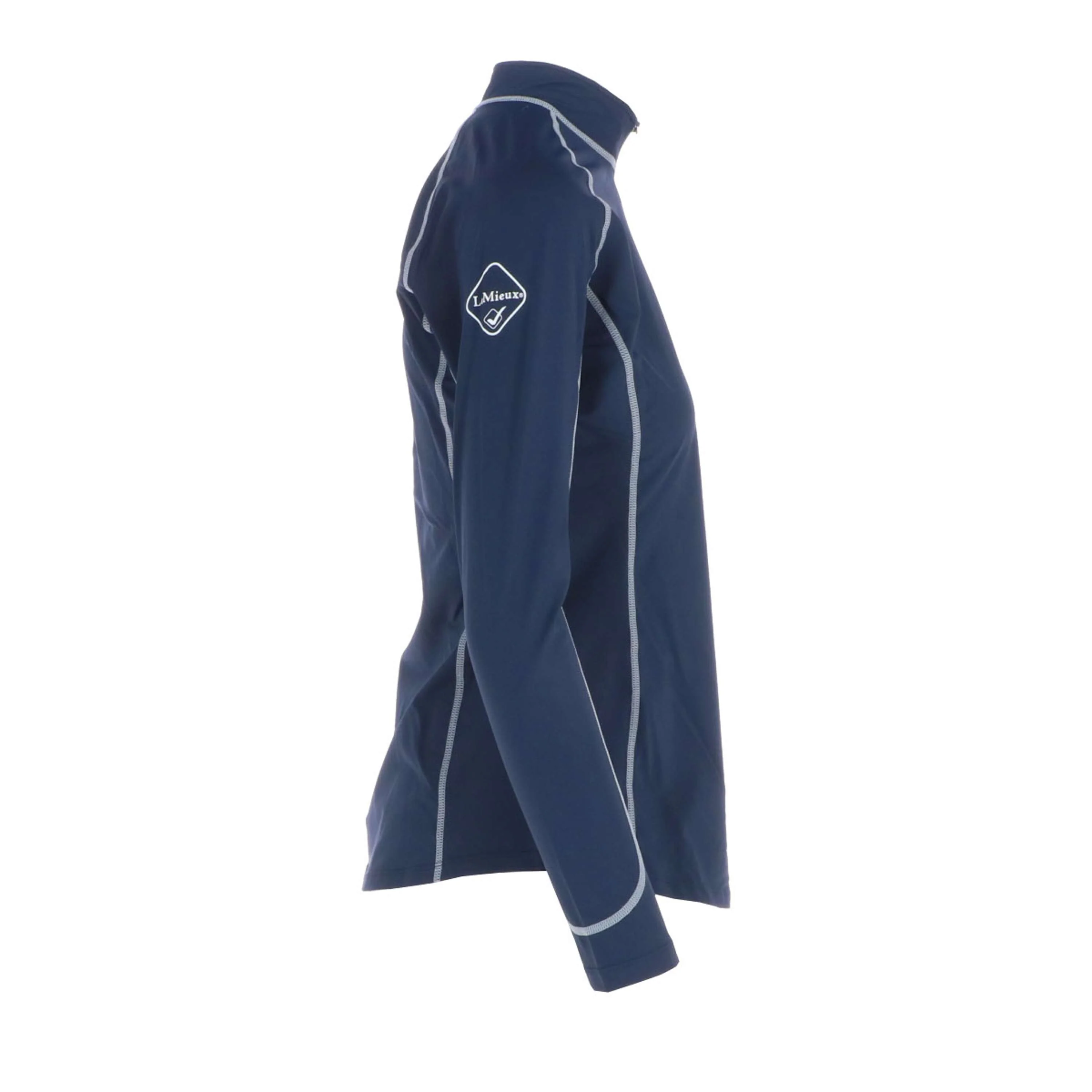 LeMieux Shirt Basic Marine/Grau - Image 4