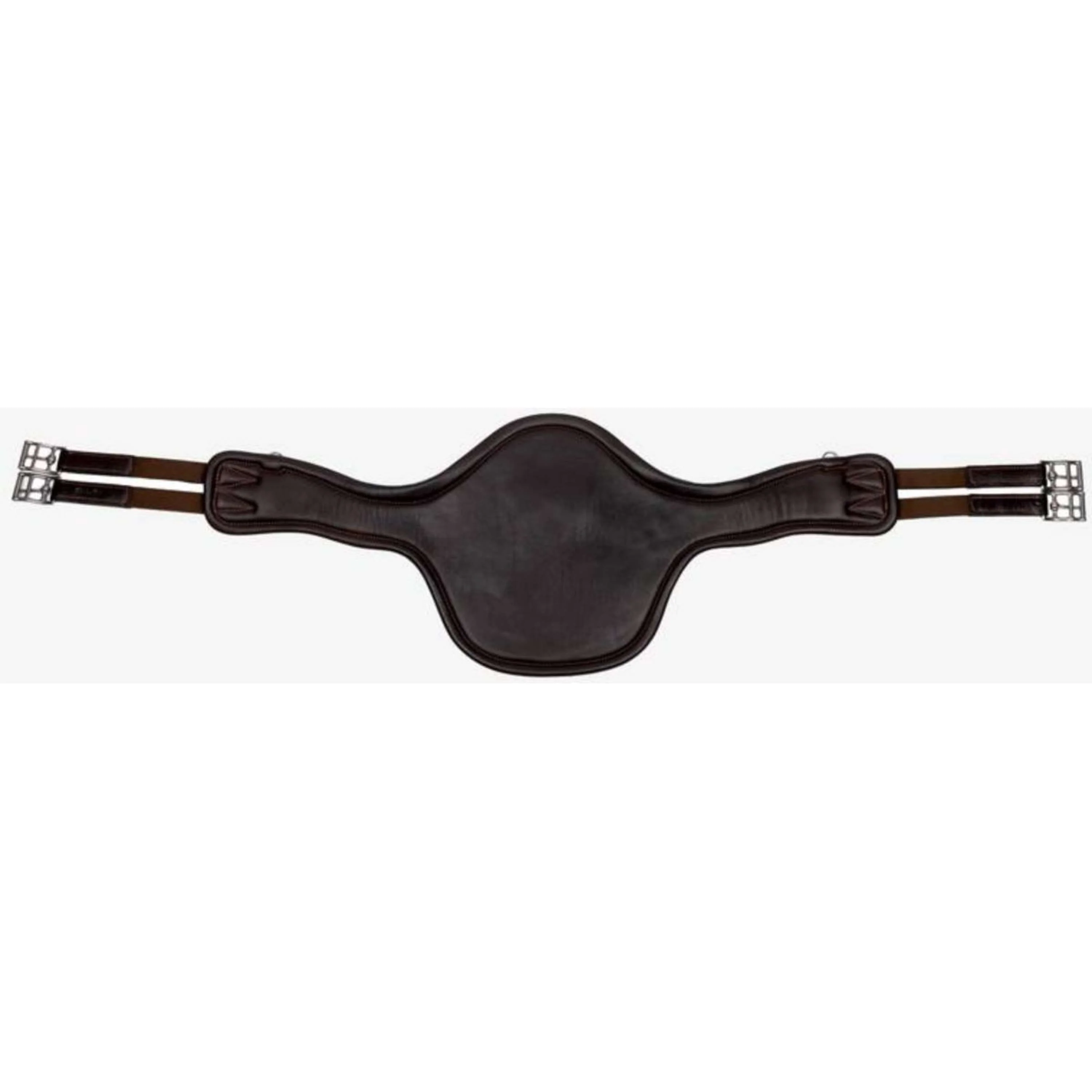 LeMieux Spring Sattelgurt Magnet Anatomisch lang Braun - Image 2