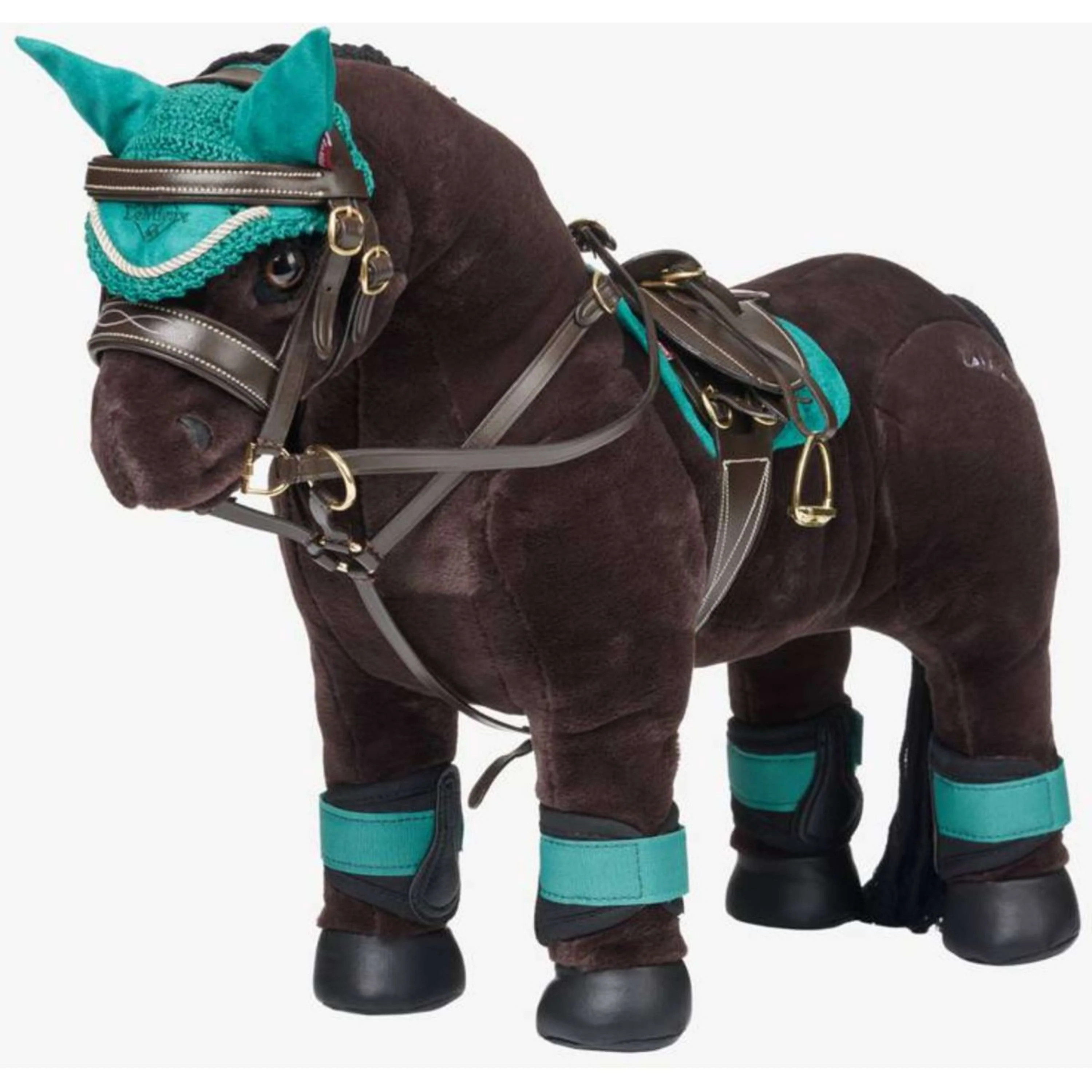 LeMieux Toy Pony Martingal Braun - Image 2