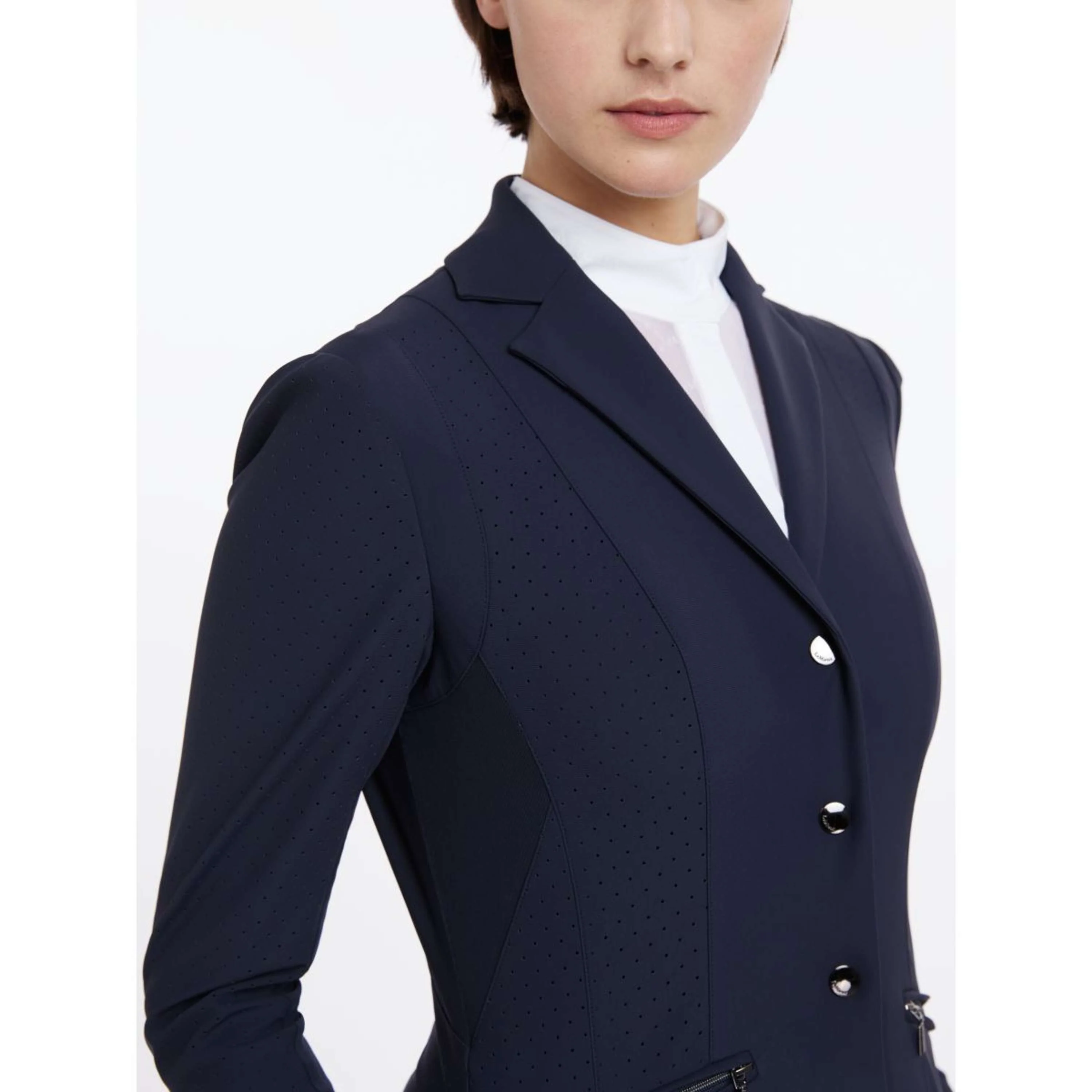 LeMieux Turnierjacket Jessica Mesh Navy - Image 2