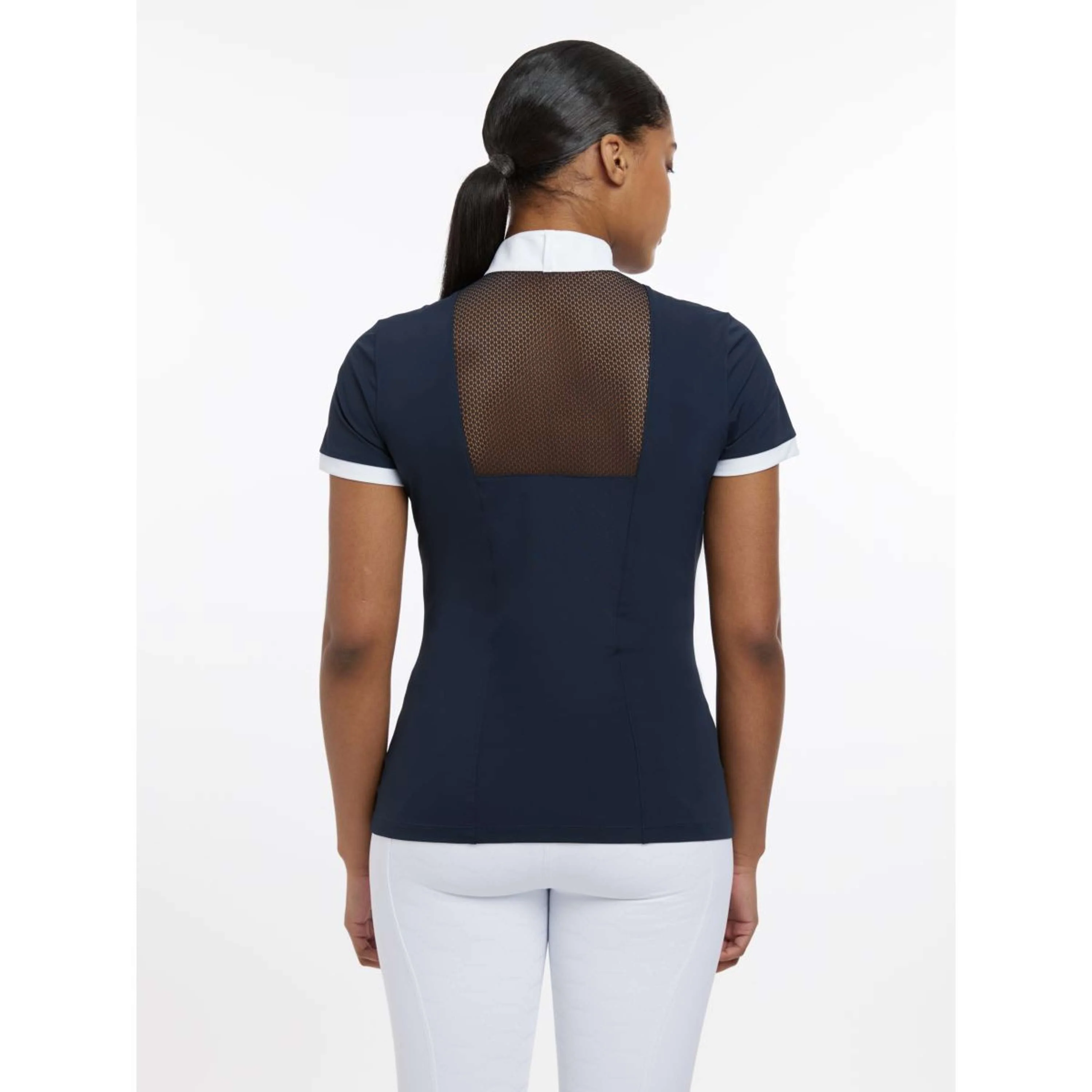 LeMieux Turniershirt Camille Navy - Image 2