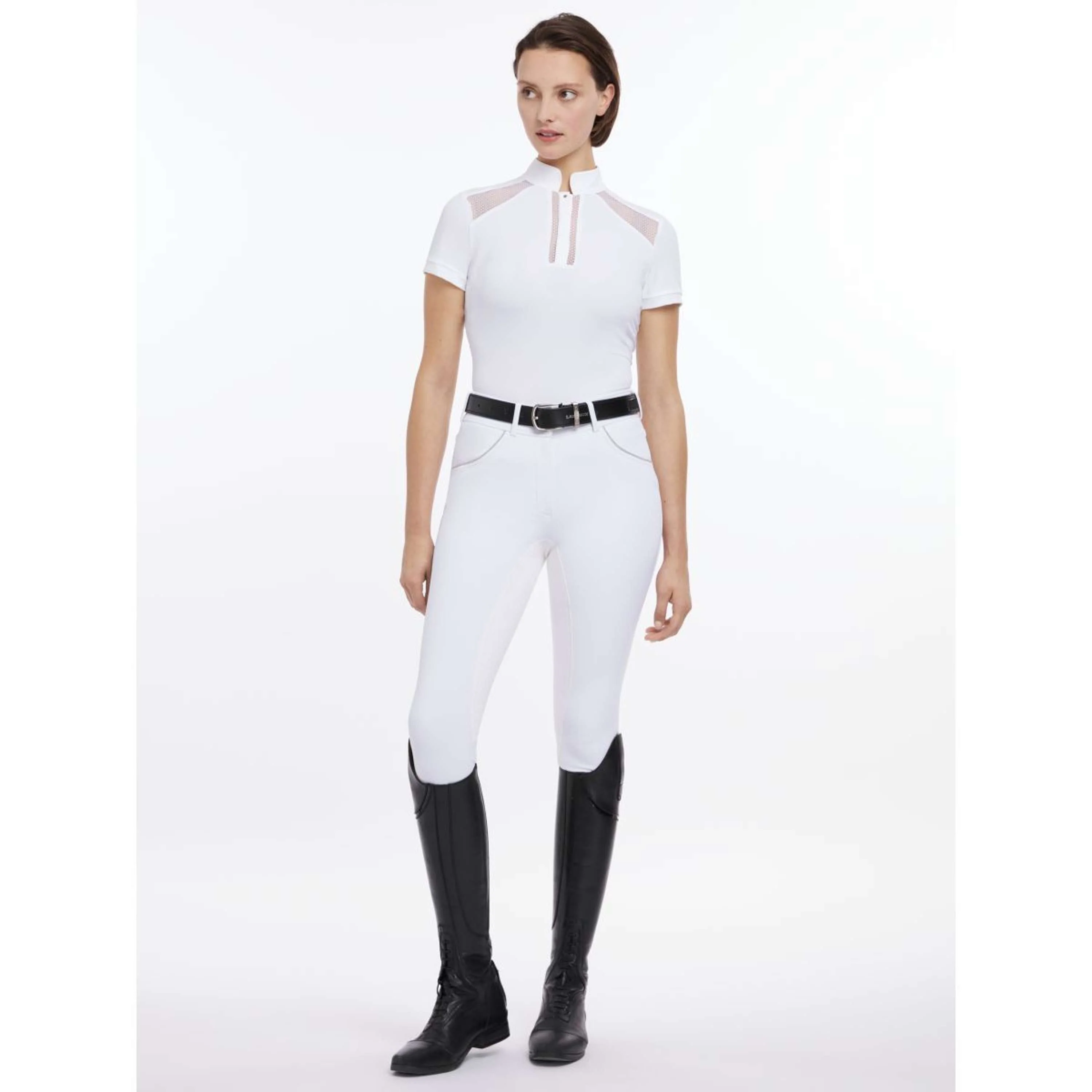 LeMieux Turniershirt Camille Weiß - Image 4