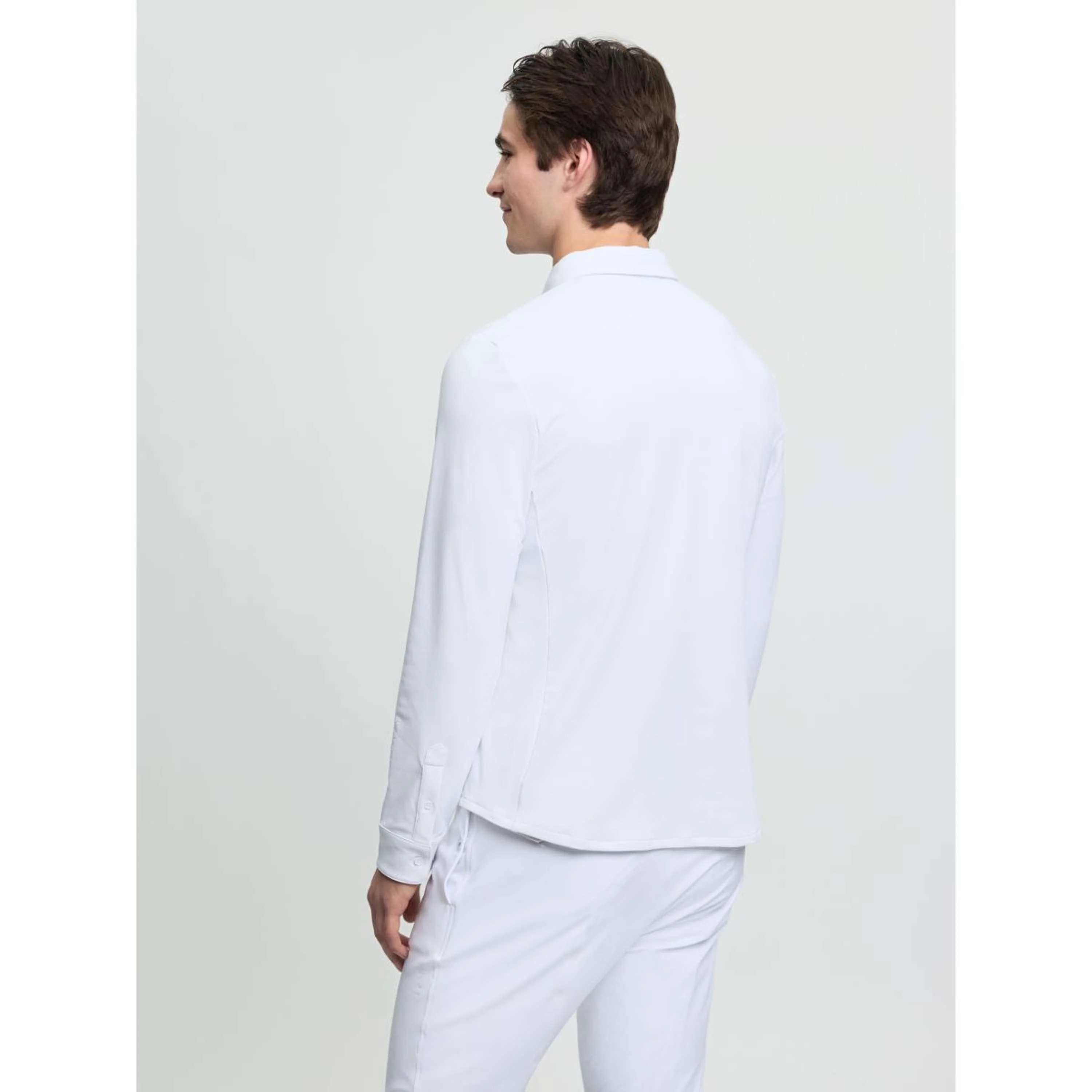 LeMieux Turniershirt Show Herren Weiß - Image 3