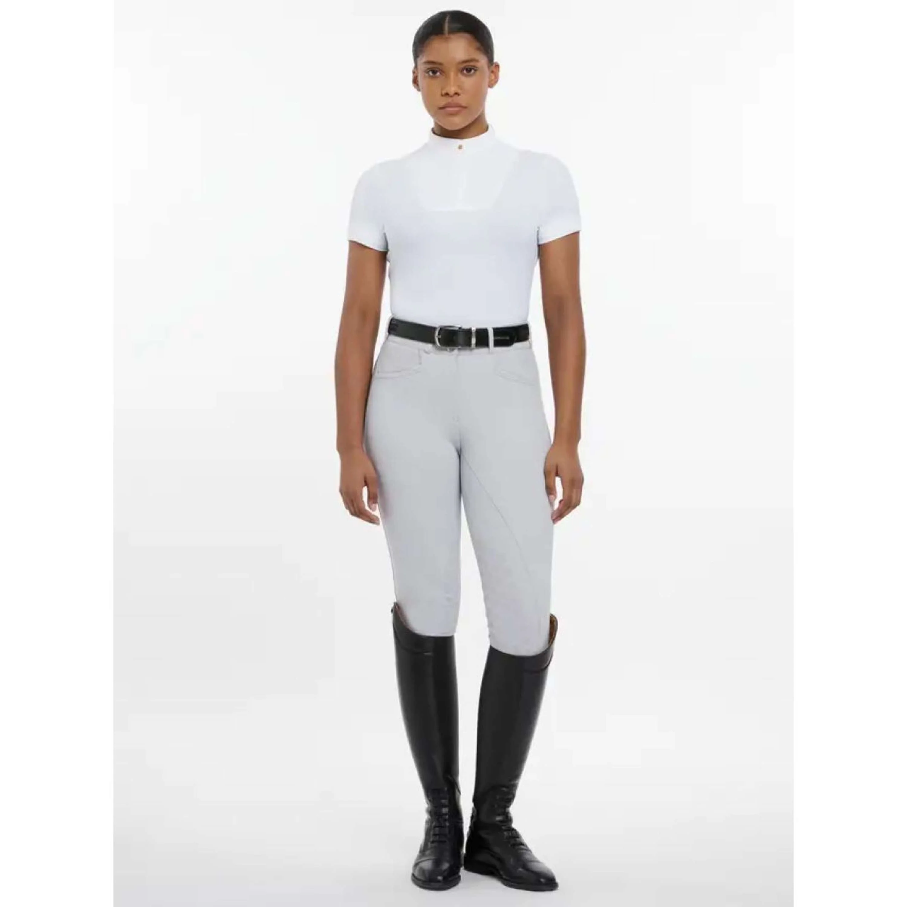LeMieux Turniershirt Sophia Kurze Ärmel Weiß - Image 4