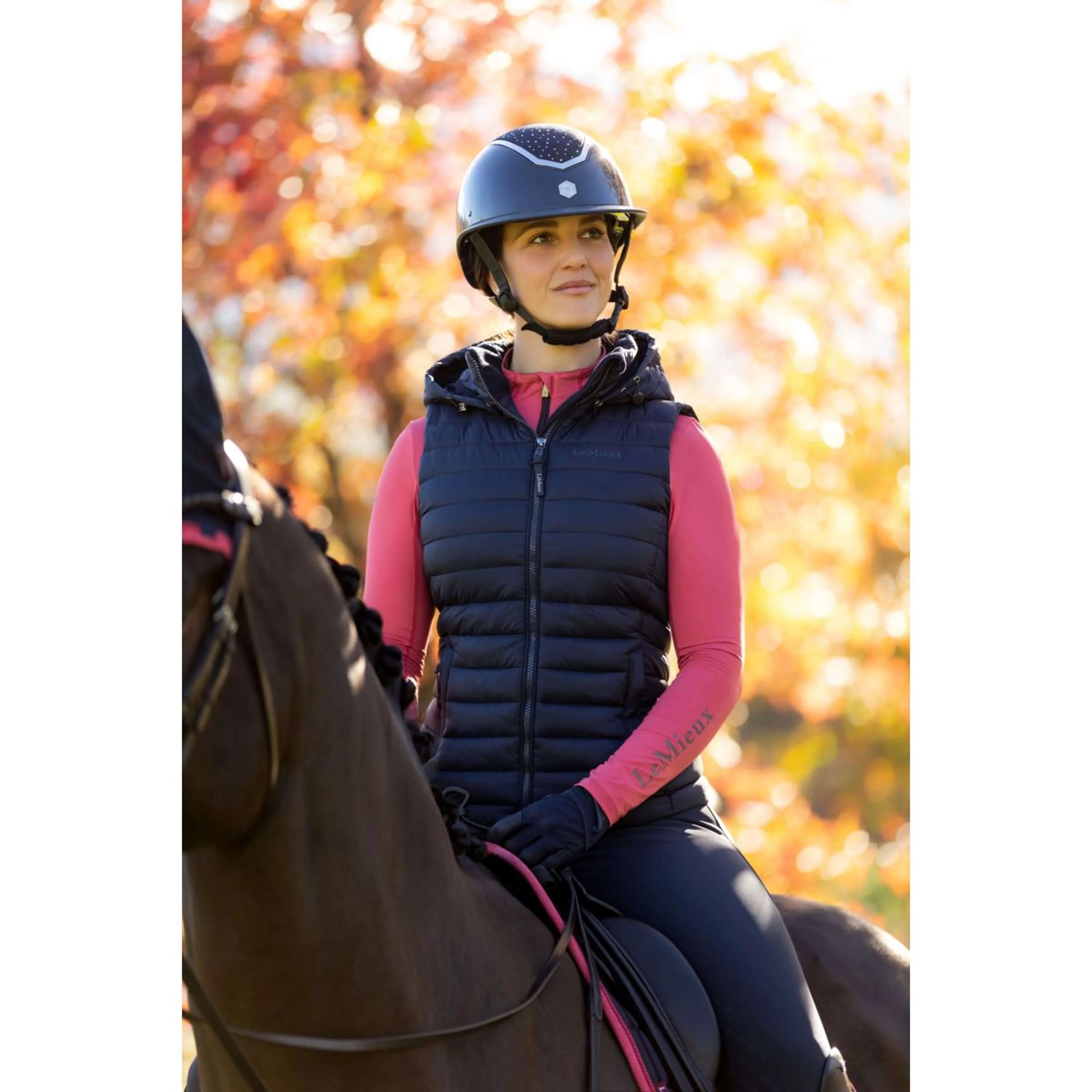 LeMieux Weste Rose Navy - Image 6