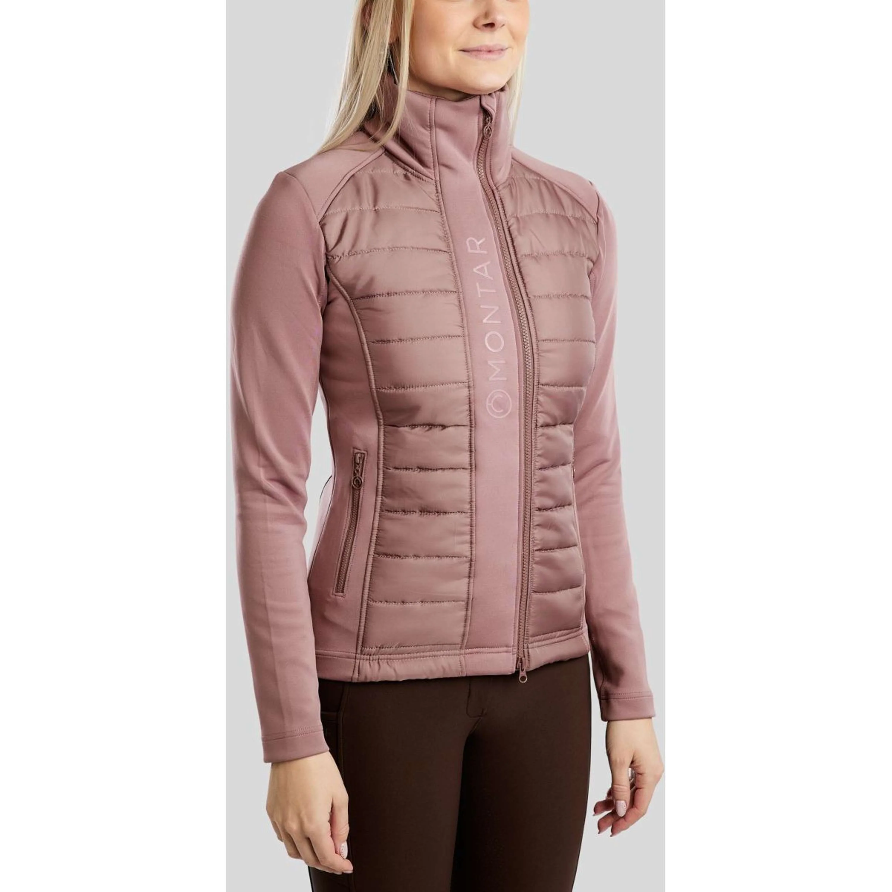 Montar Jack Emma Quilt Curve Dusty Rose