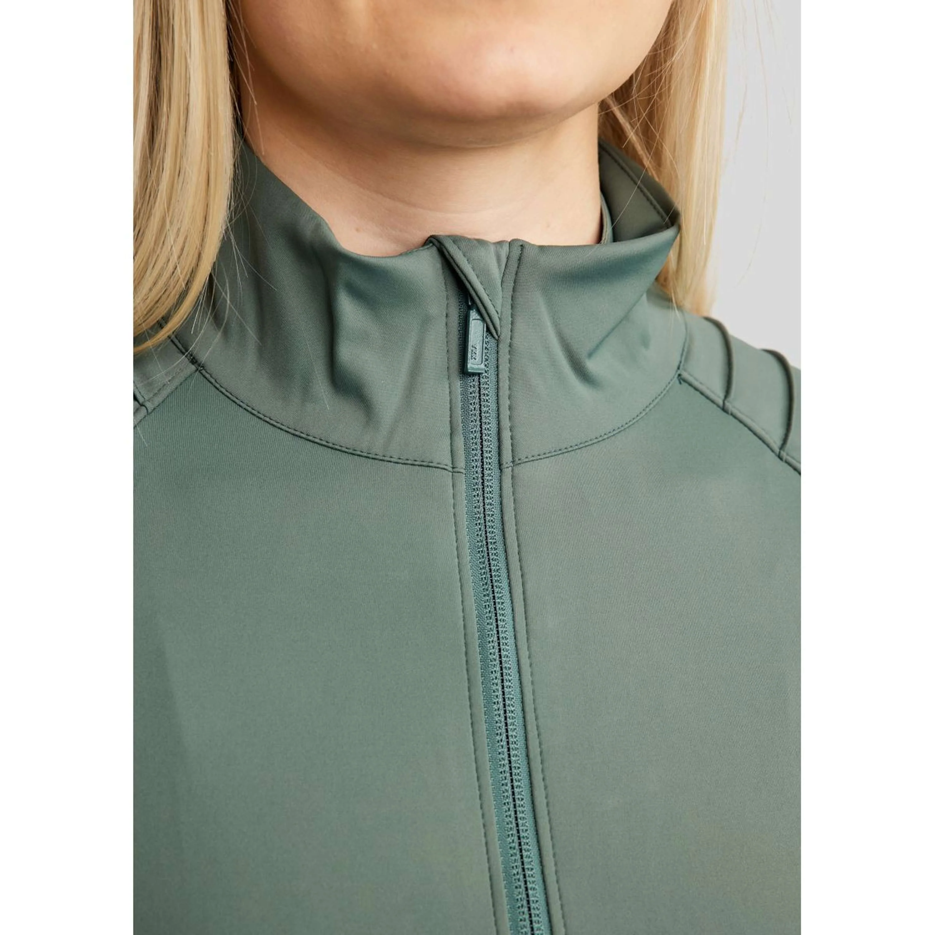 Montar Jack MoPearl Pintuck Gun Metal Crystals Jade - Image 3