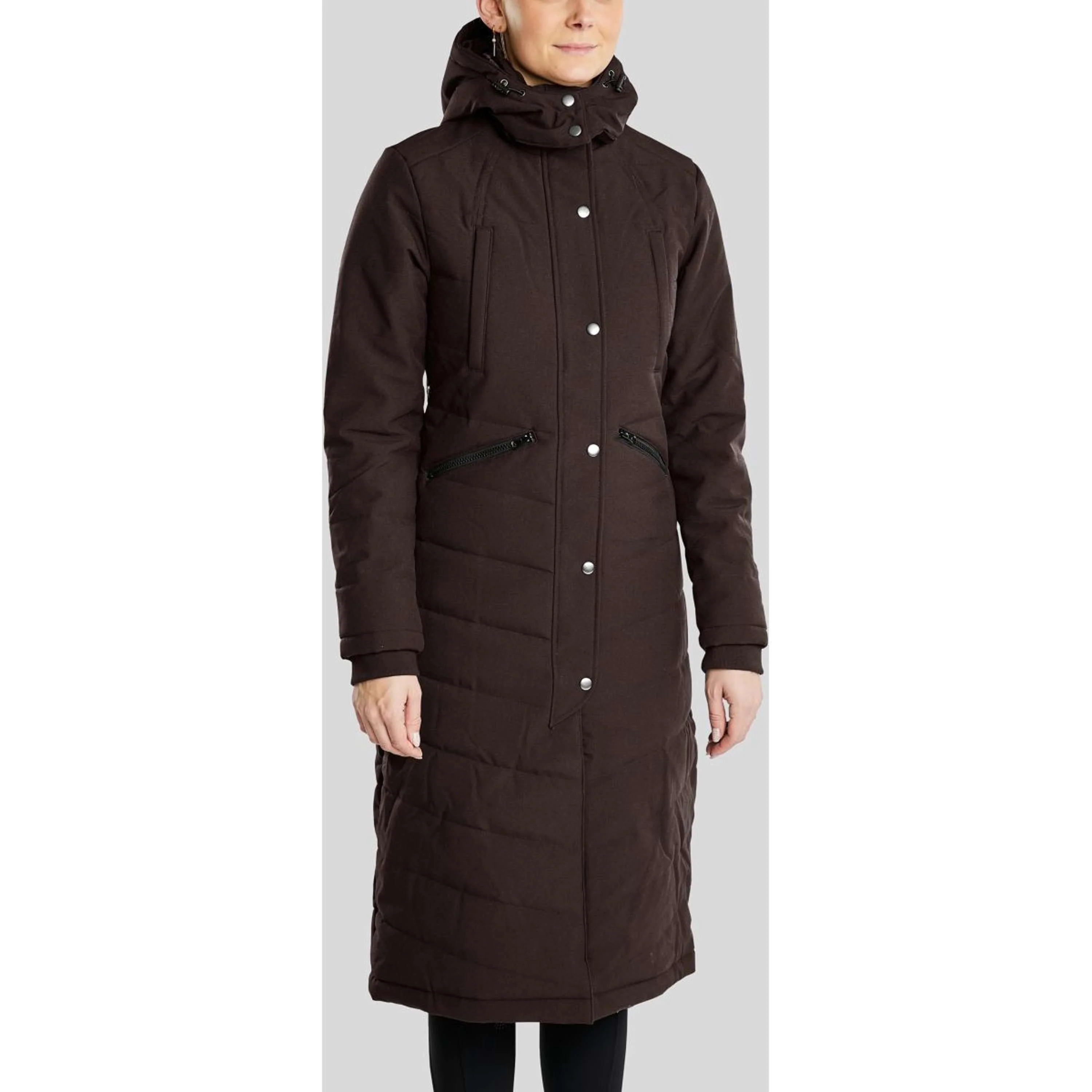 Montar Jacke Dicte Lang Braun