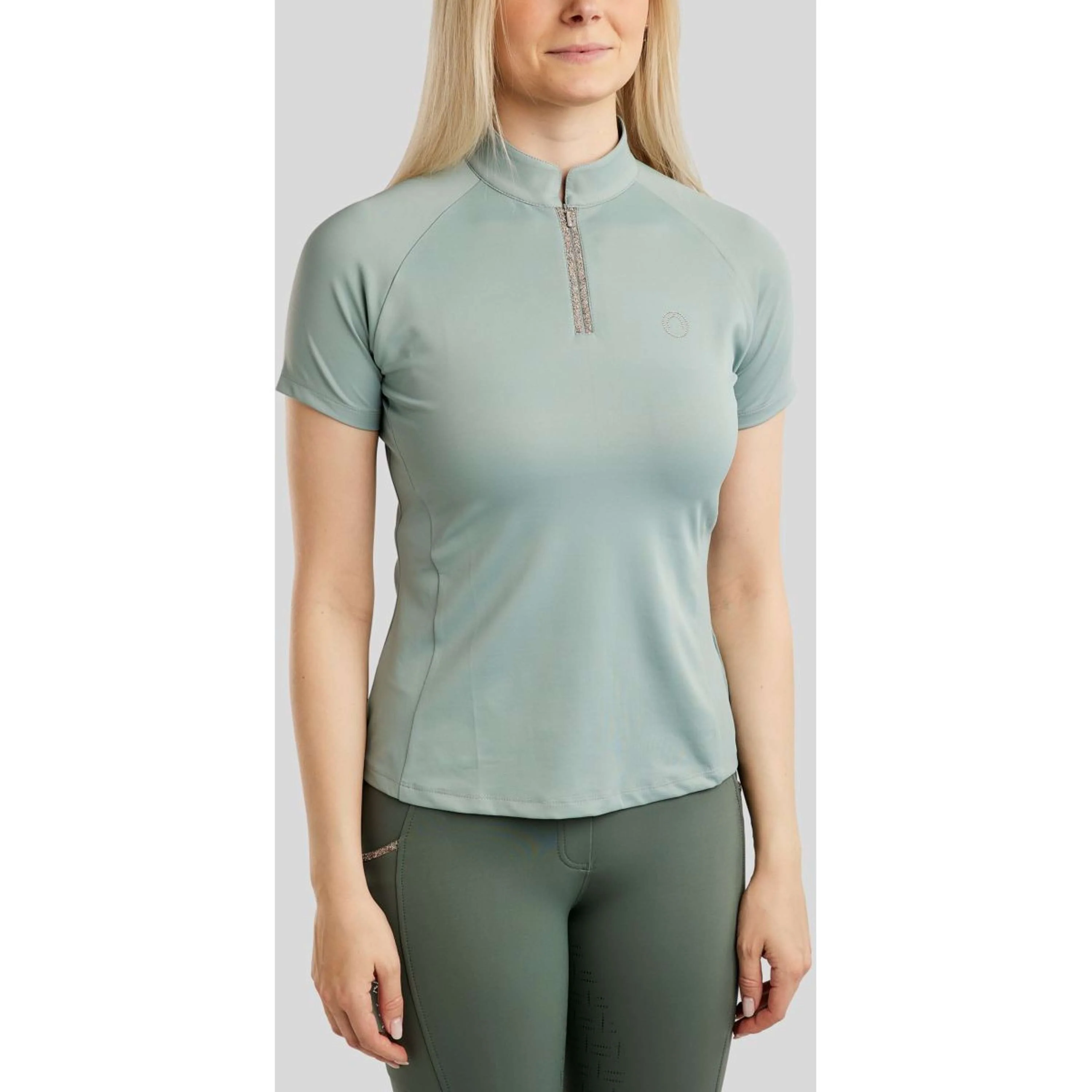 Montar Poloshirt MoLila Champagne Crystals Turin