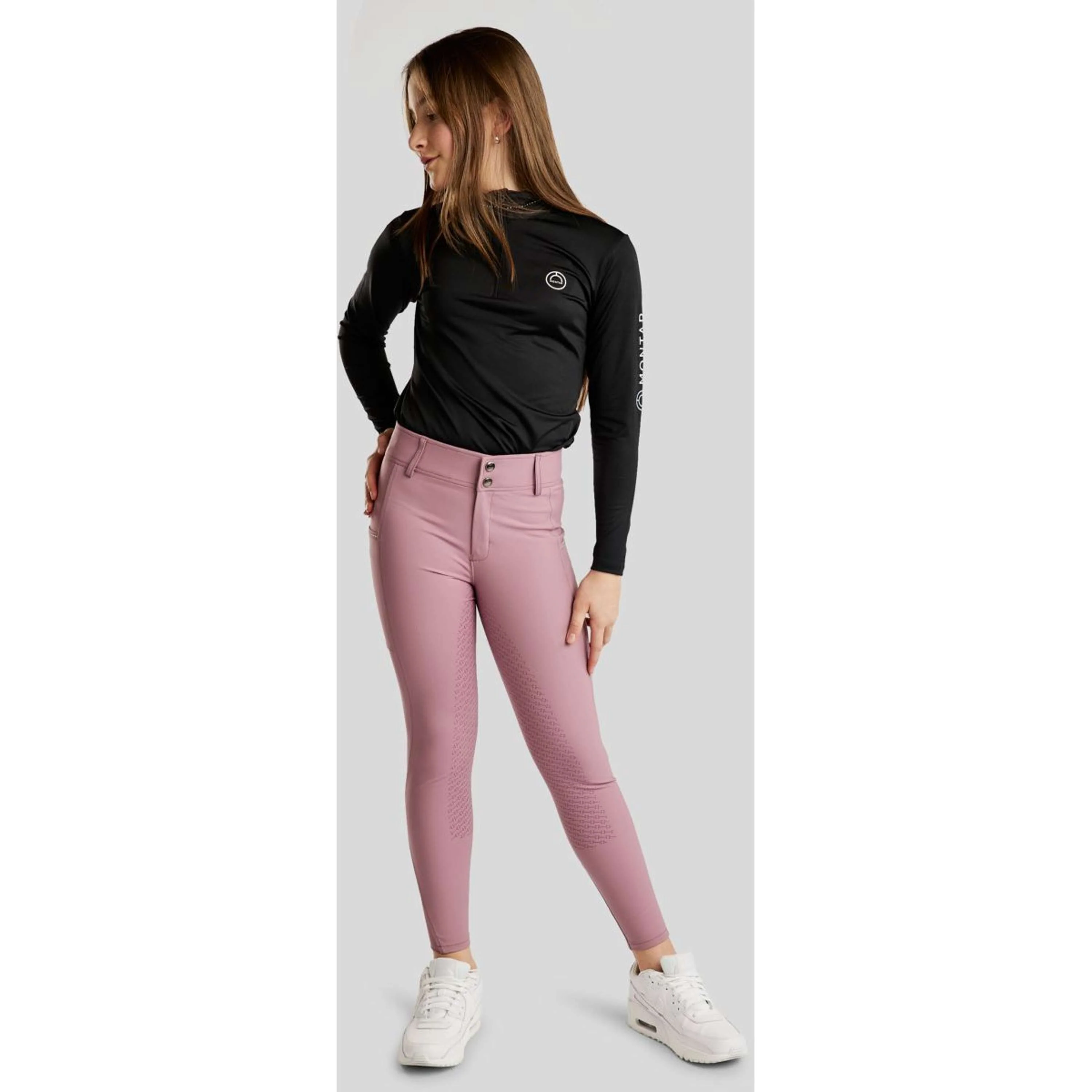 Montar Reithose MoCha Full Grip Geranie - Image 10