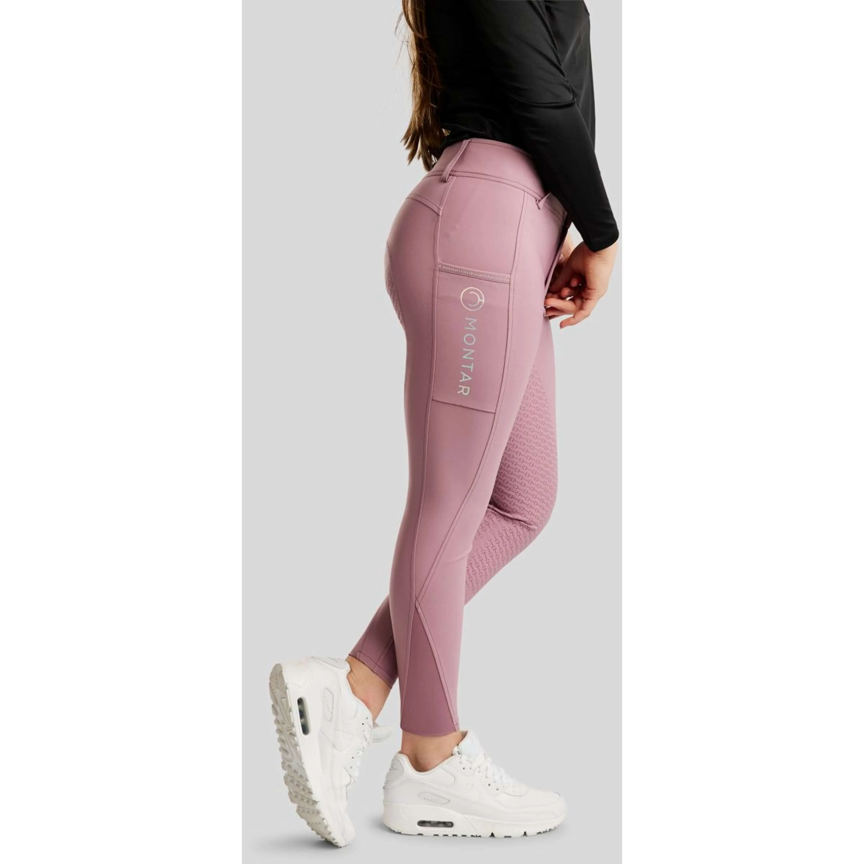 Montar Reithose MoCha Full Grip Geranie - Image 8