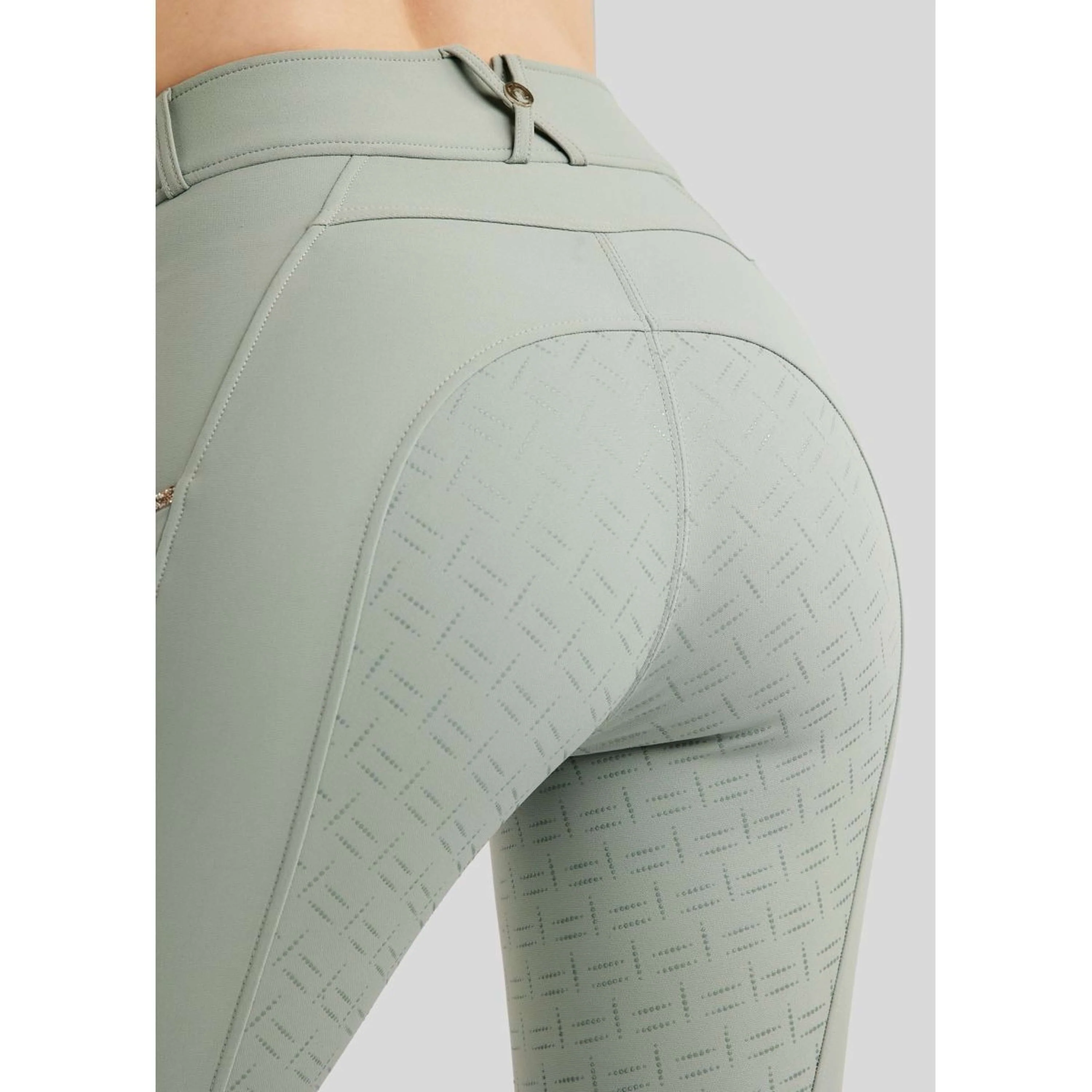 Montar Reithose MoLila Champagne Crystals Full Grip Turin - Image 4