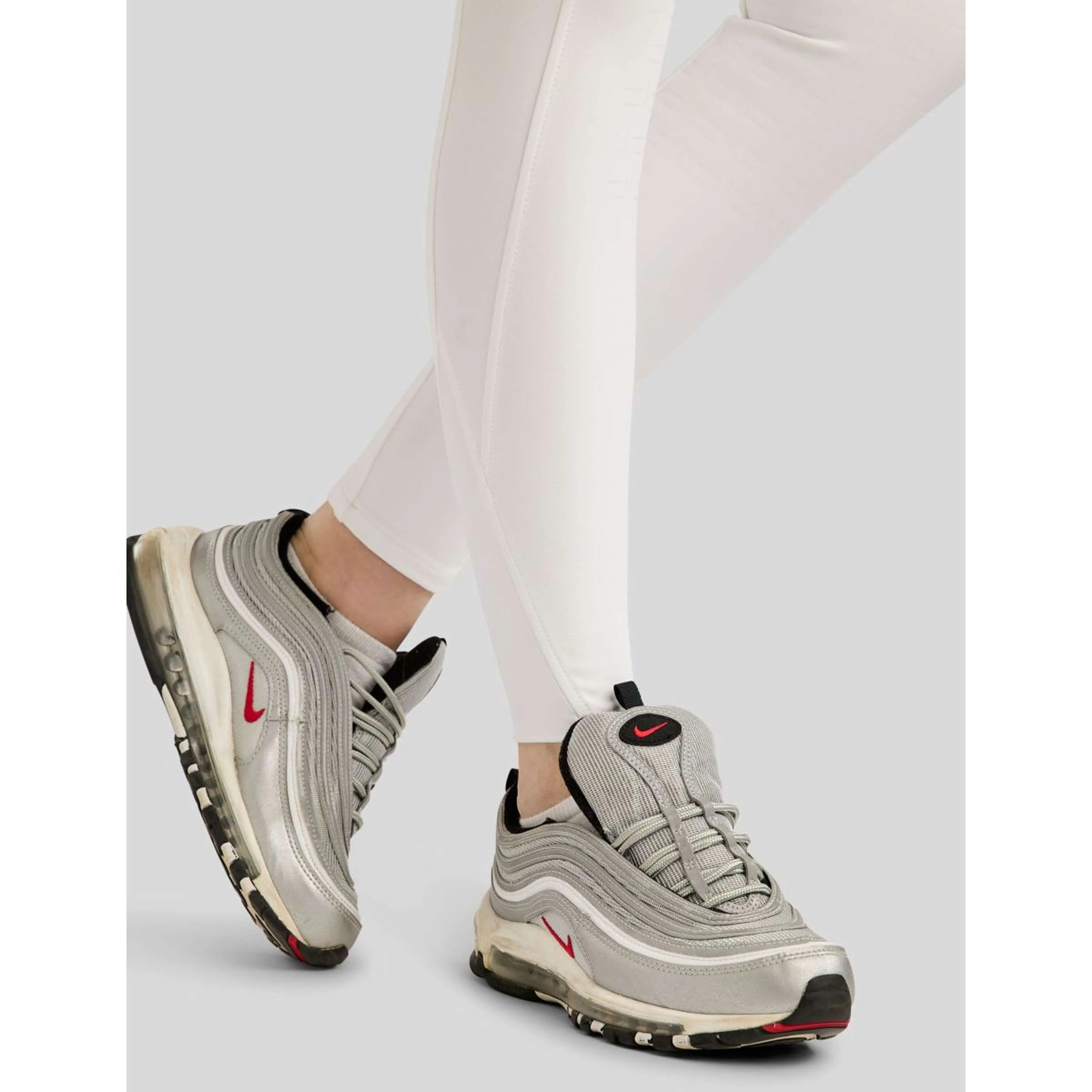 Montar Reithose MoLila Champagne Crystals Full Grip Weiß - Image 6