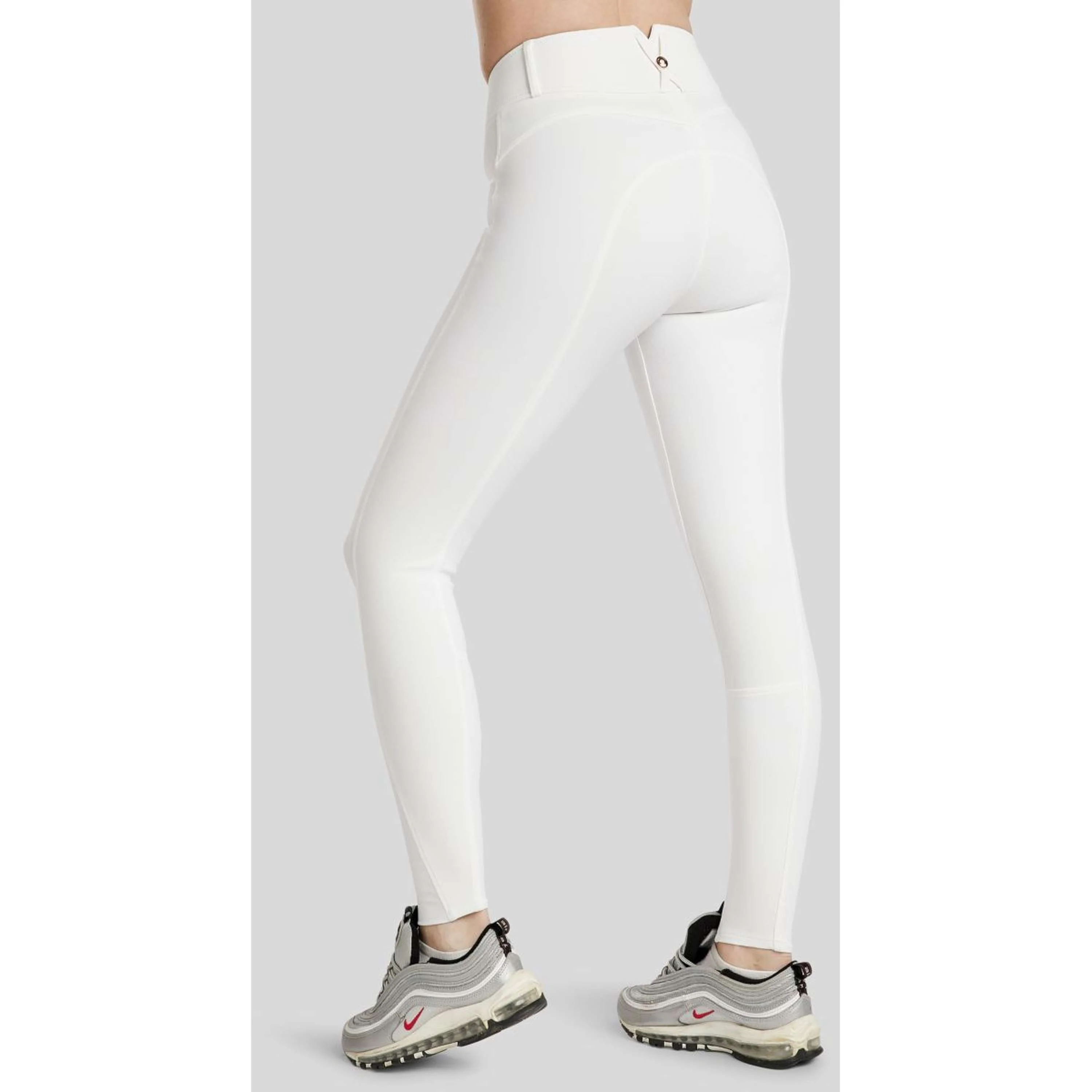 Montar Reithose Molly Rosegold Highwaist Full Grip Weiß - Image 8